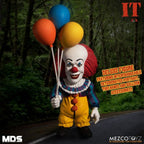 IT 1990 Talking Pennywise MDS Mezco Designer Series Deluxe Action Figure 15cm – IT, Mezco Toyz, 15 cm, brand new collector item, Uncanny Collectibles Dublin Ireland