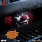 IT 1990 Talking Pennywise MDS Mezco Designer Series Deluxe Action Figure 15cm – IT, Mezco Toyz, 15 cm, brand new collector item, Uncanny Collectibles Dublin Ireland