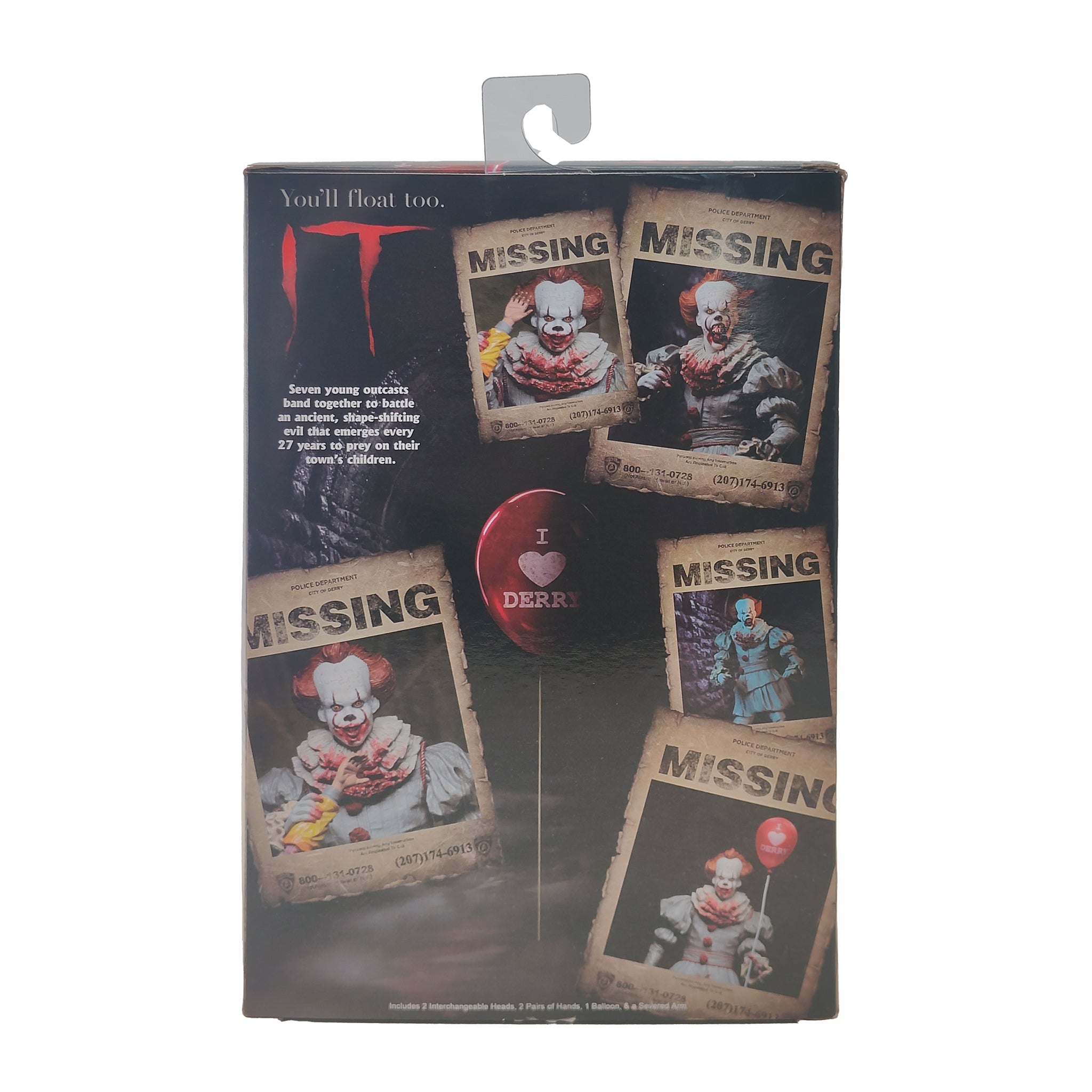 IT 2017 Ultimate Pennywise Bloody GameStop Exclusive NECA Action Figure