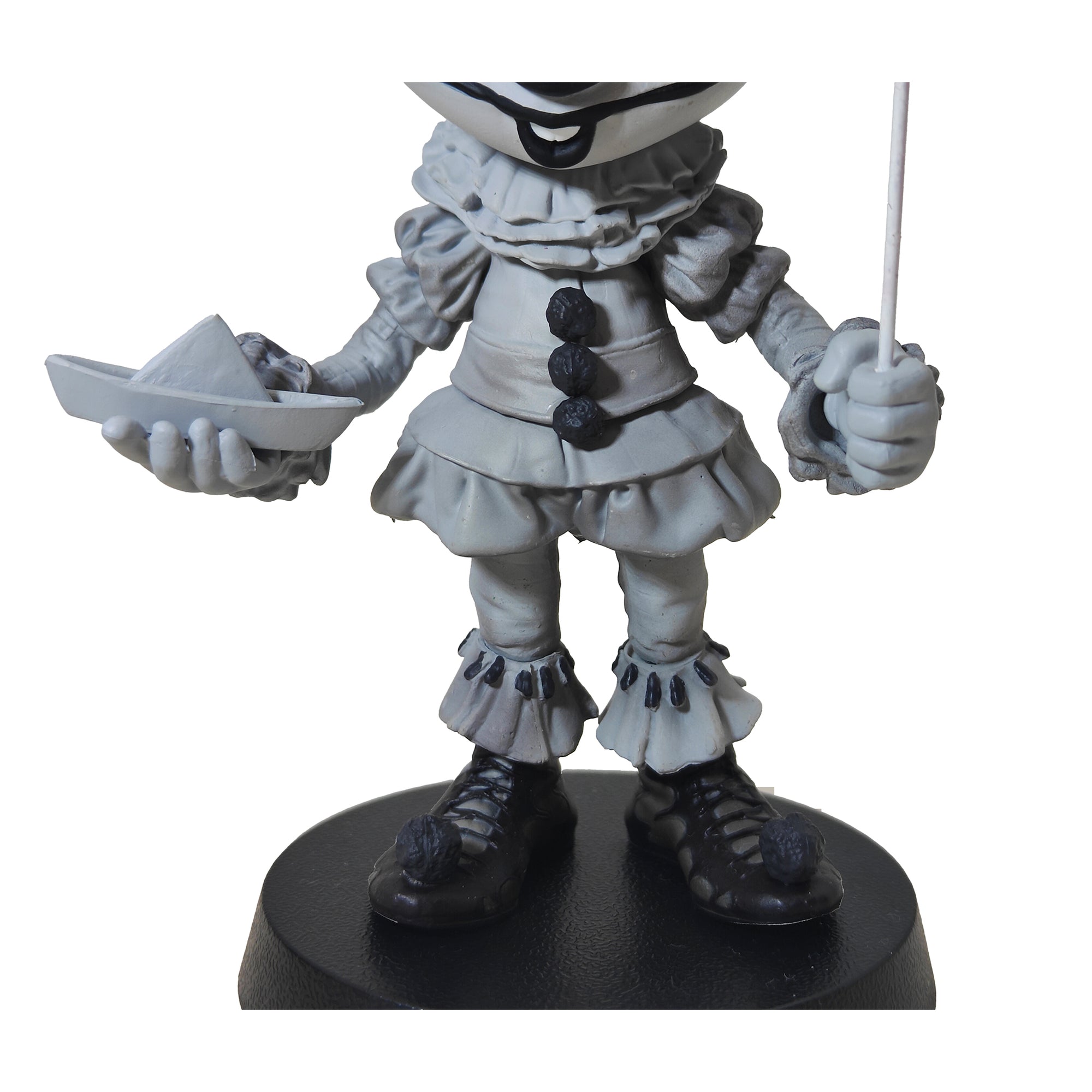 IT Black & White Pennywise Red Balloon MiniCo Horror 2019 17cm Zavvi Zbox Exclusive