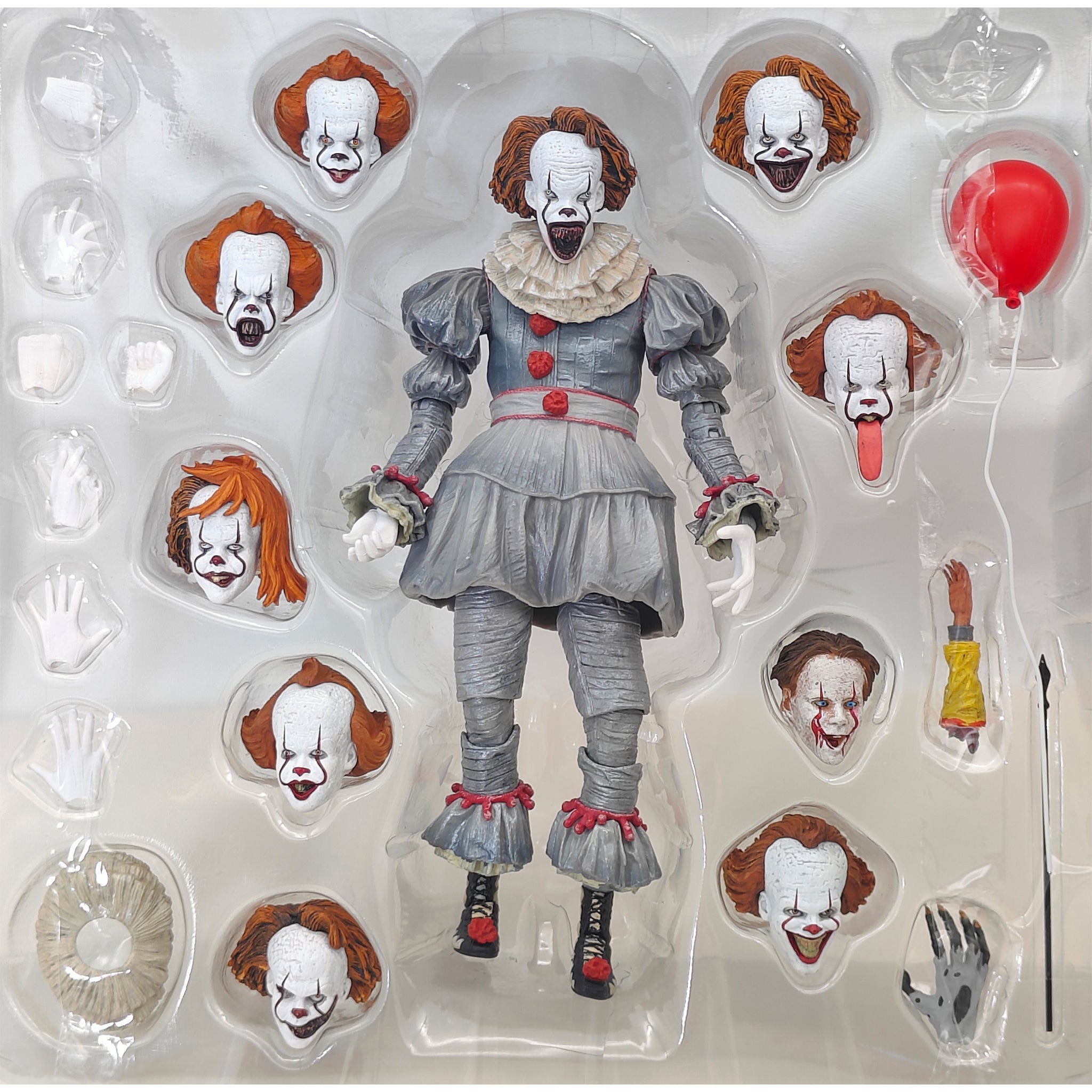 IT Pennywise Many Faces NECA Deluxe Action Figure 2021
