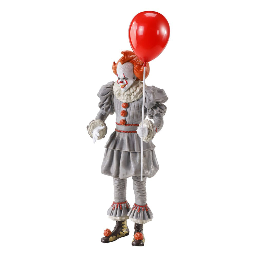 IT Pennywise Noble Collection 19 cm Bendyfig – IT, The Noble Collection, 19 cm, 2023, brand new collector item, Uncanny Collectibles Dublin Ireland