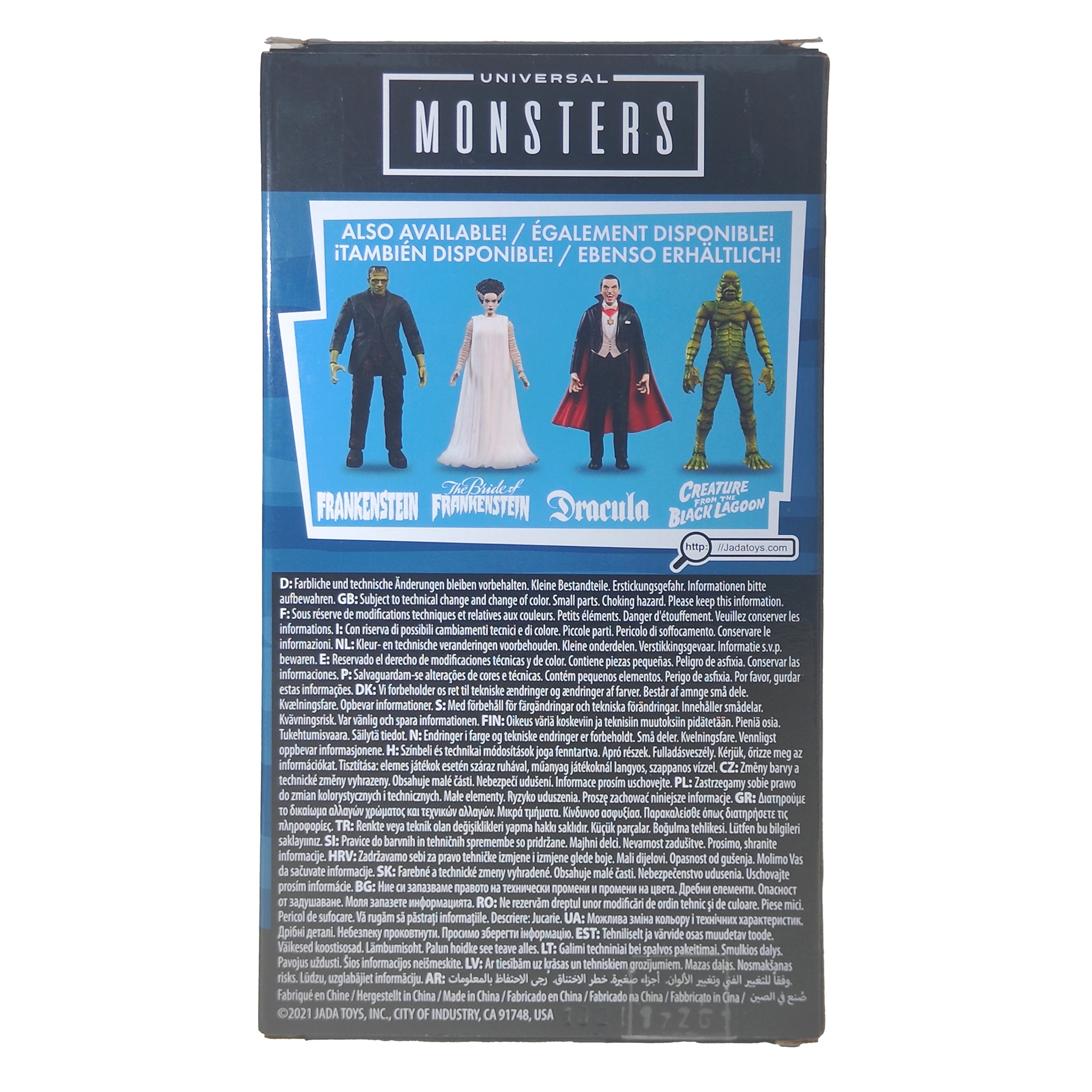 Jada Toys Bride Of Frankenstein Universal Monsters Action Figure 2021 15cm – Universal Monsters, Jada Toys, 15 cm, 2021, pre-owned collector piece, Uncanny Collectibles Dublin Ireland