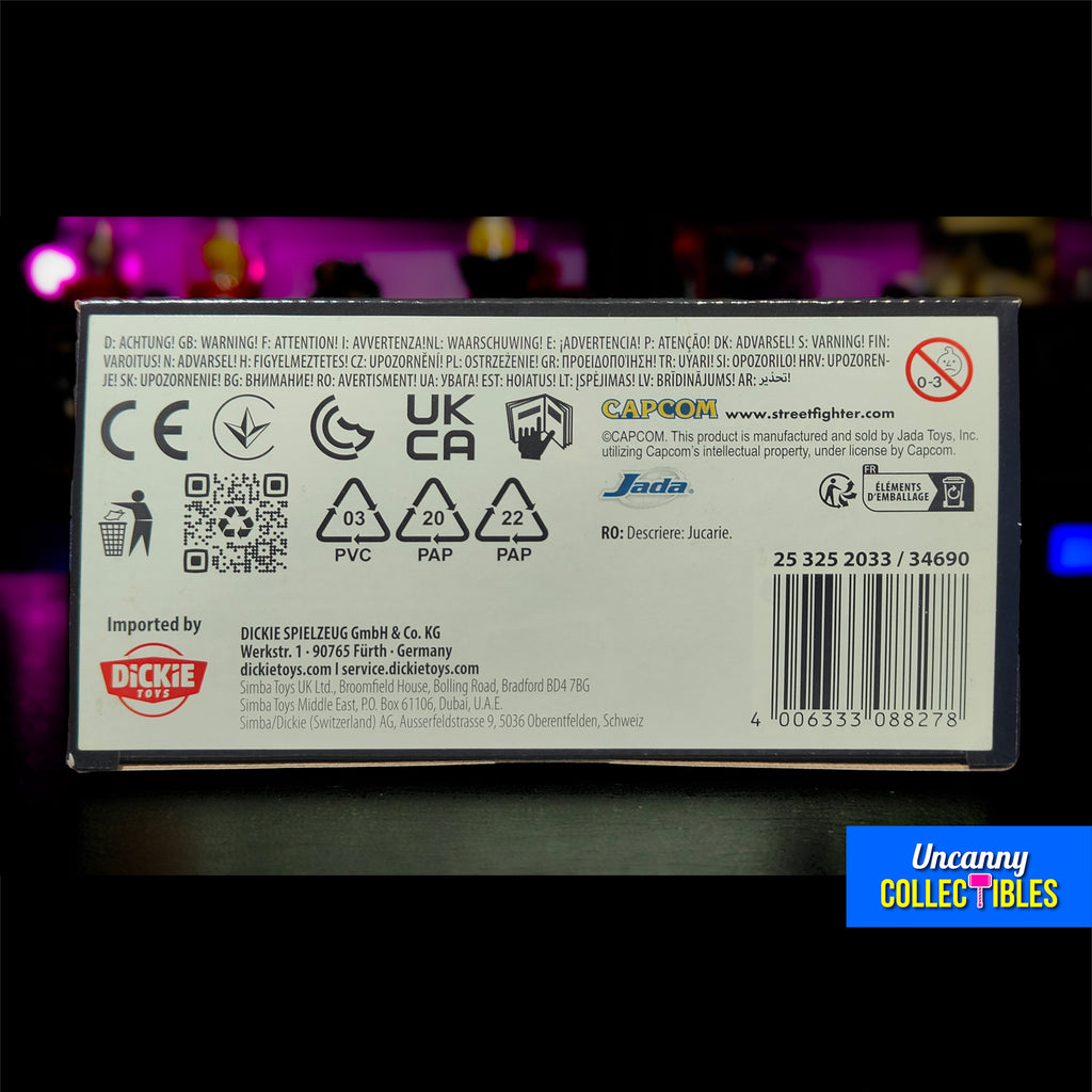 Jada Toys Ultra Street Fighter II The Final Challengers Cammy 15 cm Action Figure – Street Fighter, Jada Toys, 15 cm, 2024, brand new collector item, Uncanny Collectibles Dublin Ireland