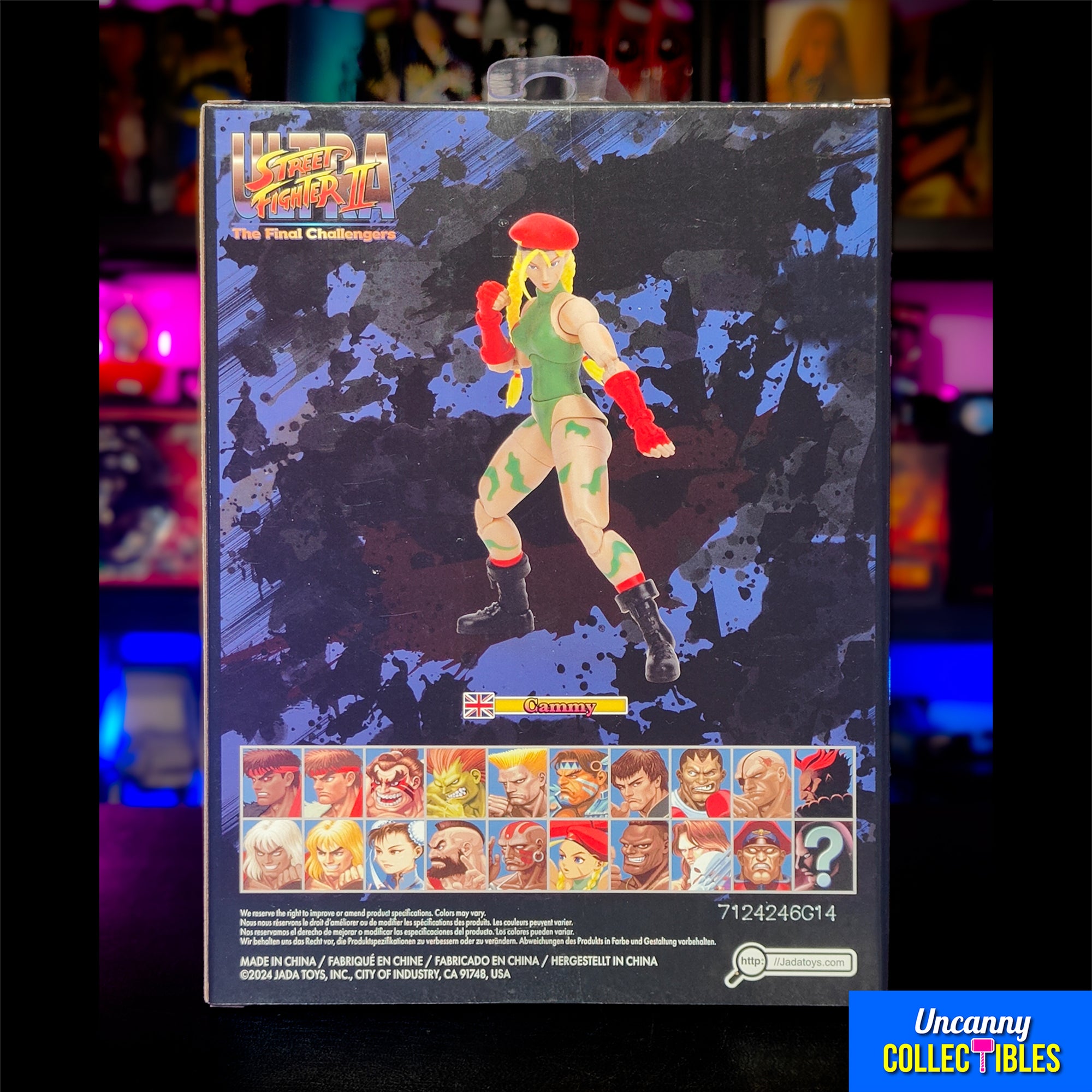 Jada Toys Ultra Street Fighter II The Final Challengers Cammy 15 cm Action Figure