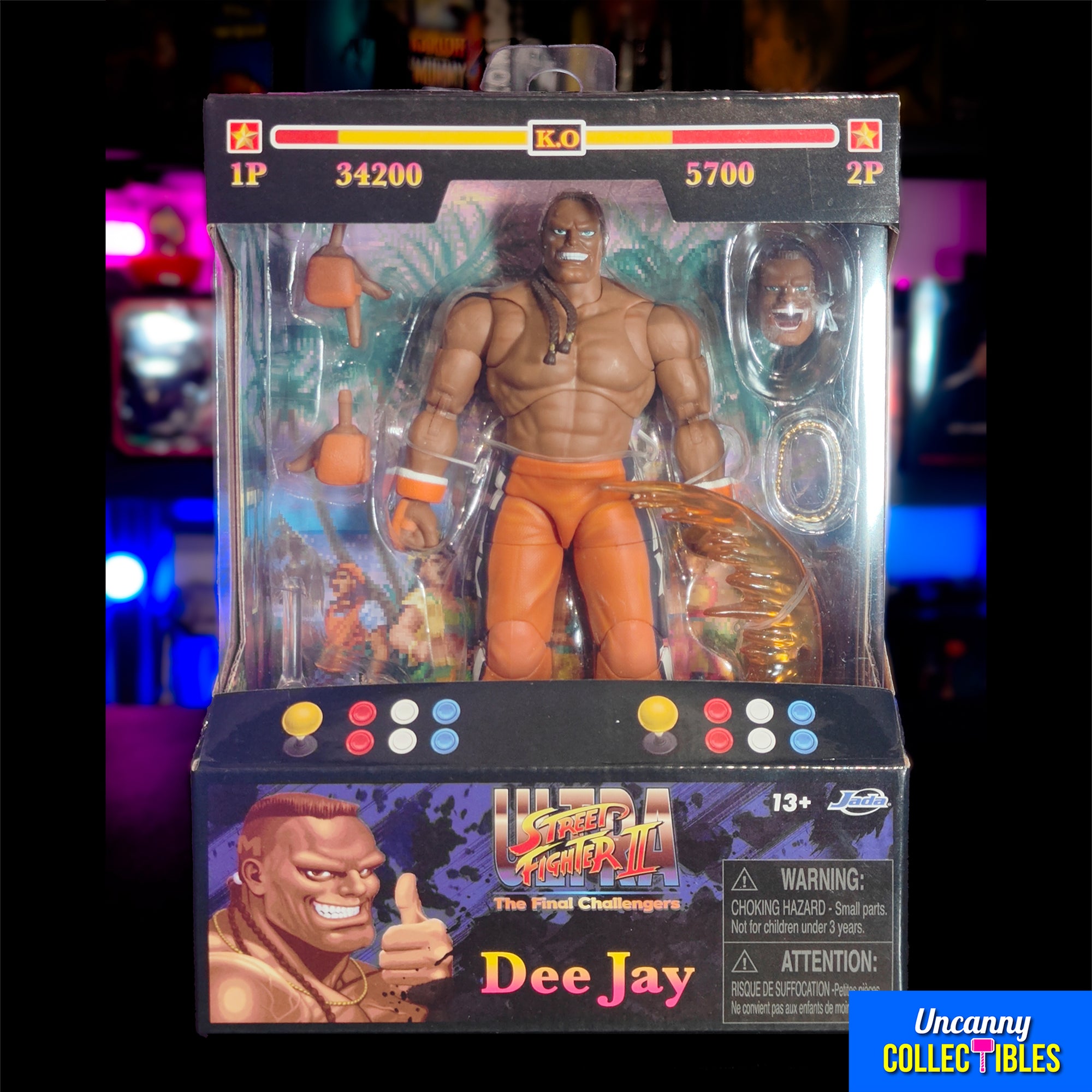 Jada Toys Ultra Street Fighter II The Final Challengers Dee Jay 15 cm Action Figure