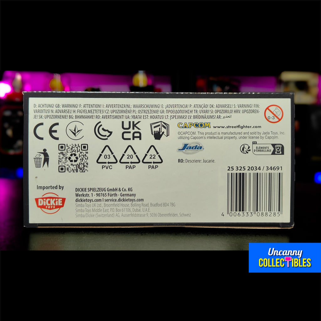 Jada Toys Ultra Street Fighter II The Final Challengers Dee Jay 15 cm Action Figure – Street Fighter, Jada Toys, 15 cm, 2024, brand new collector item, Uncanny Collectibles Dublin Ireland