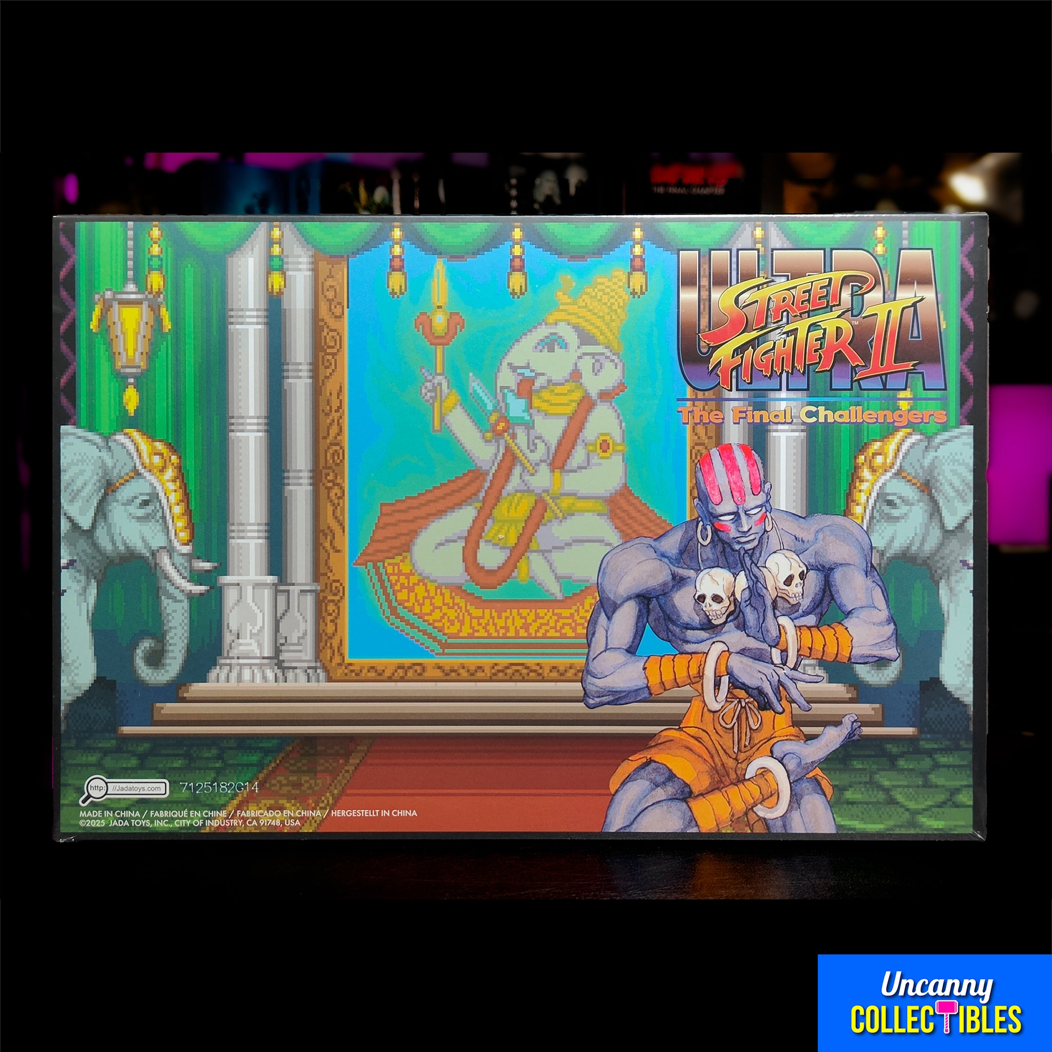 Jada Toys Ultra Street Fighter II The Final Challengers Dhalsim Deluxe Player 2 Action Figure 15cm