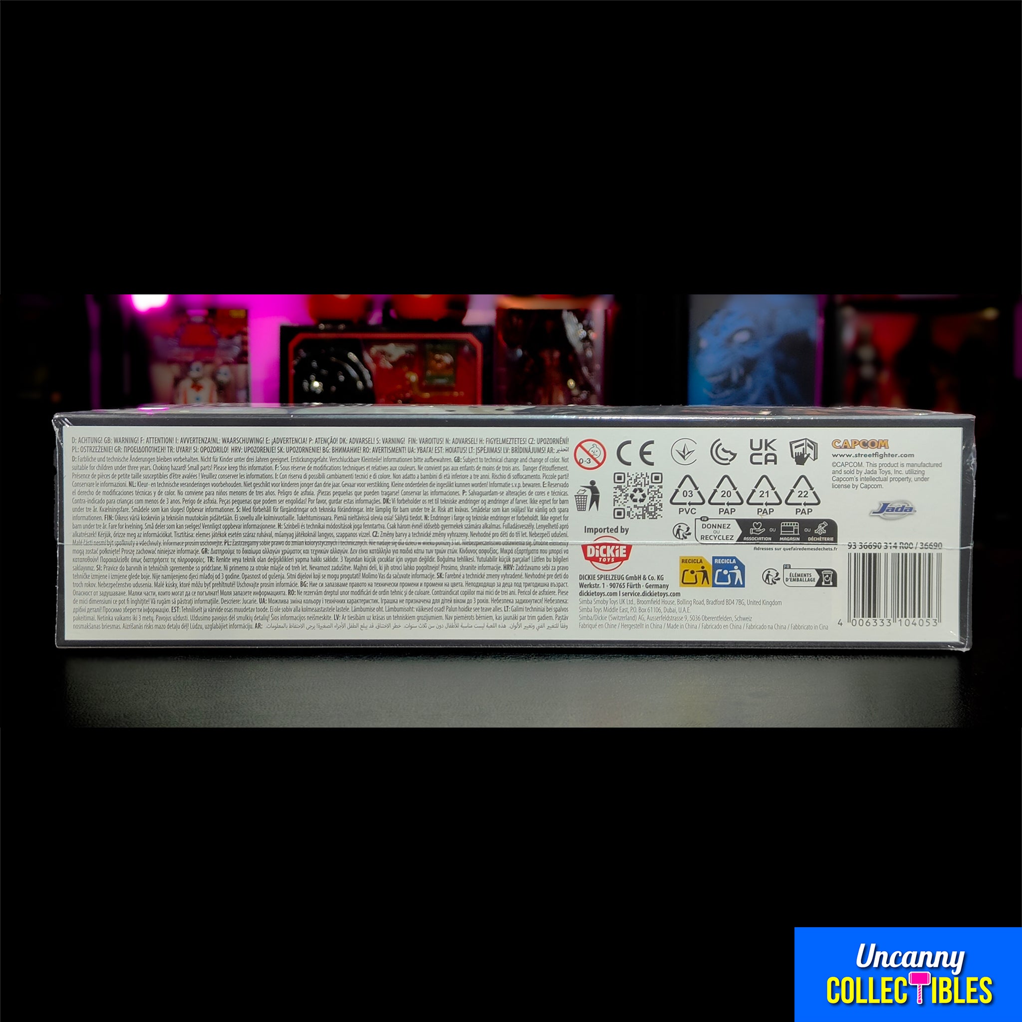 Jada Toys Ultra Street Fighter II The Final Challengers Dhalsim Deluxe Player 2 Action Figure 15cm