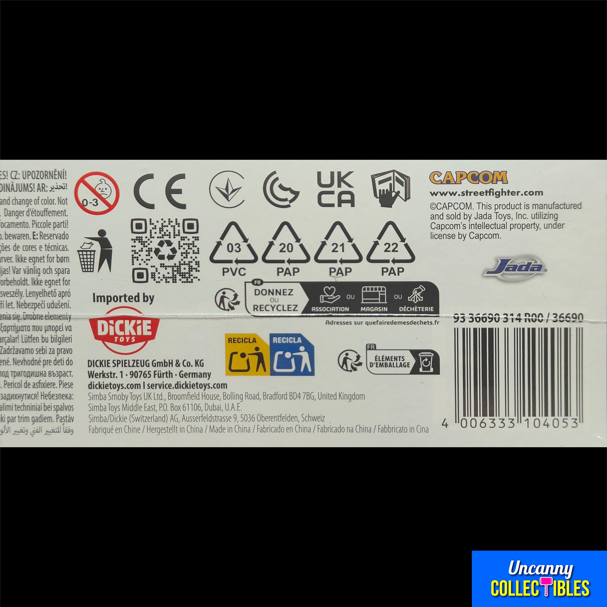 Jada Toys Ultra Street Fighter II The Final Challengers Dhalsim Deluxe Player 2 Action Figure 15cm