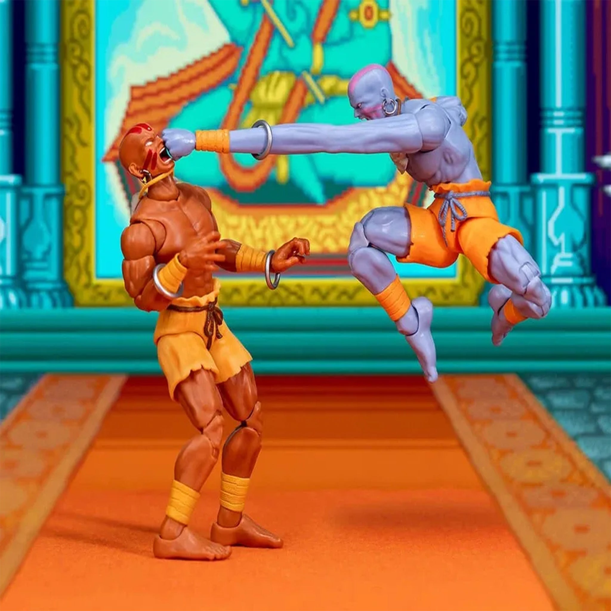 Jada Toys Ultra Street Fighter II The Final Challengers Dhalsim Deluxe Player 2 Action Figure 15cm