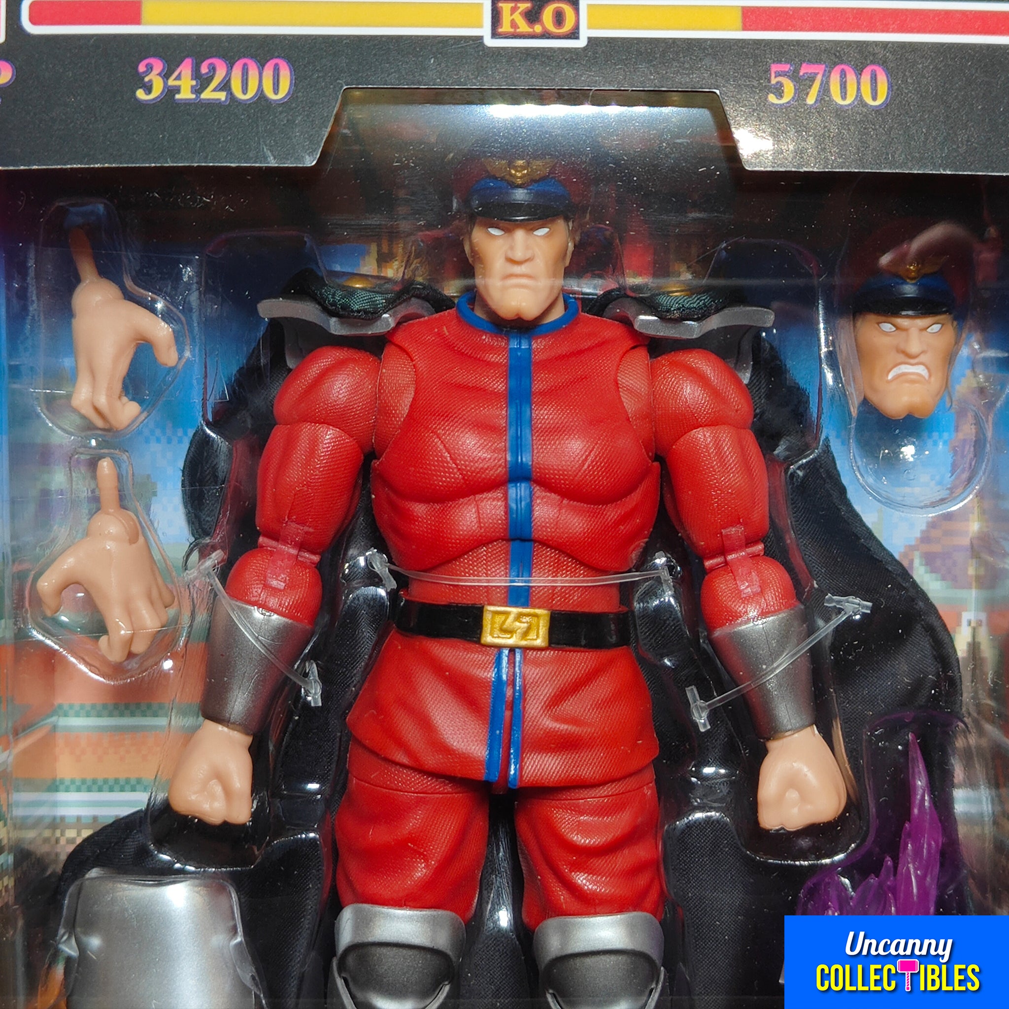 Jada Toys Ultra Street Fighter II The Final Challengers M Bison Action Figure 2024 15cm – Street Fighter, Jada Toys, 15 cm, 2024, brand new collector item, Uncanny Collectibles Dublin Ireland