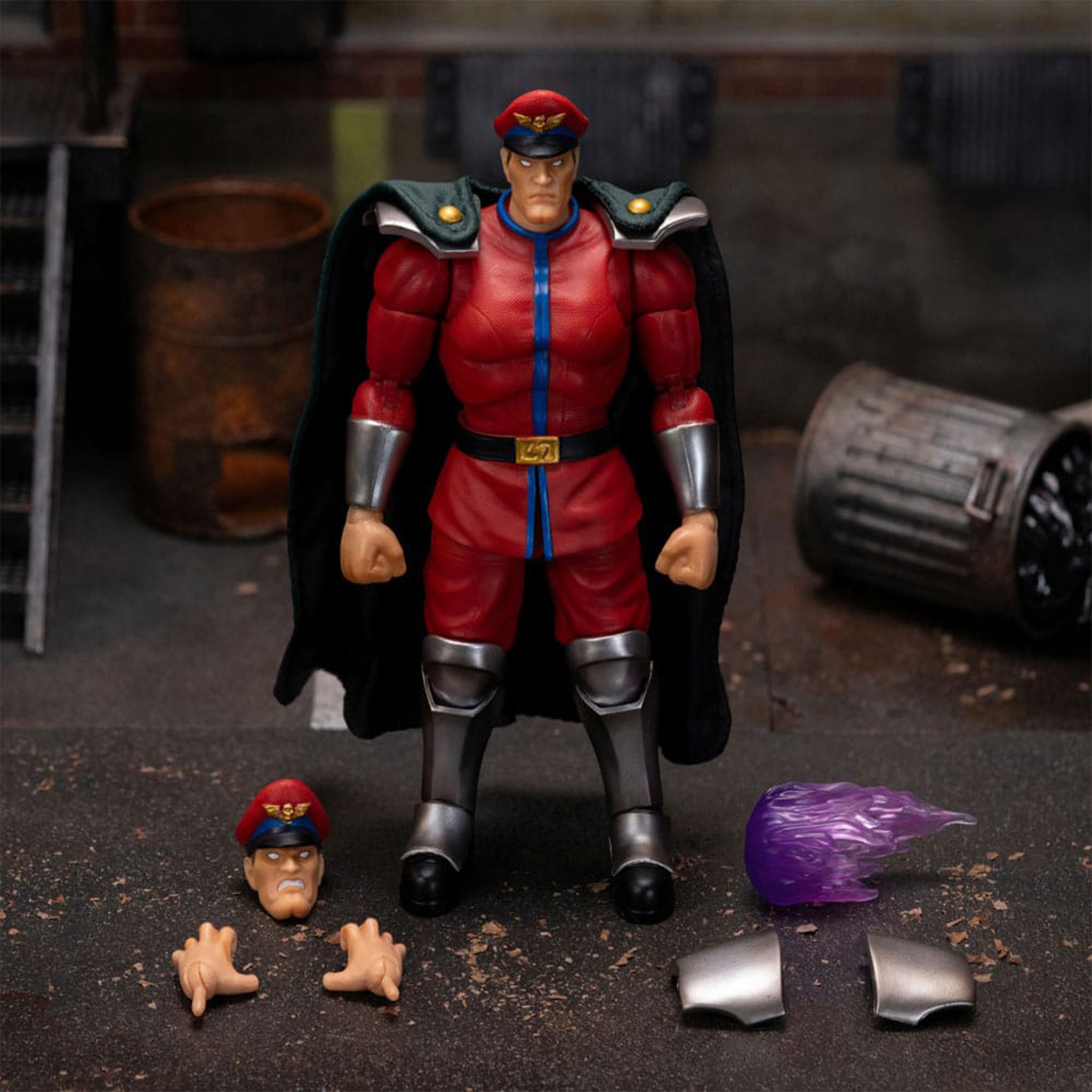Jada Toys Ultra Street Fighter II The Final Challengers M Bison Action Figure 2024 15cm – Street Fighter, Jada Toys, 15 cm, 2024, brand new collector item, Uncanny Collectibles Dublin Ireland