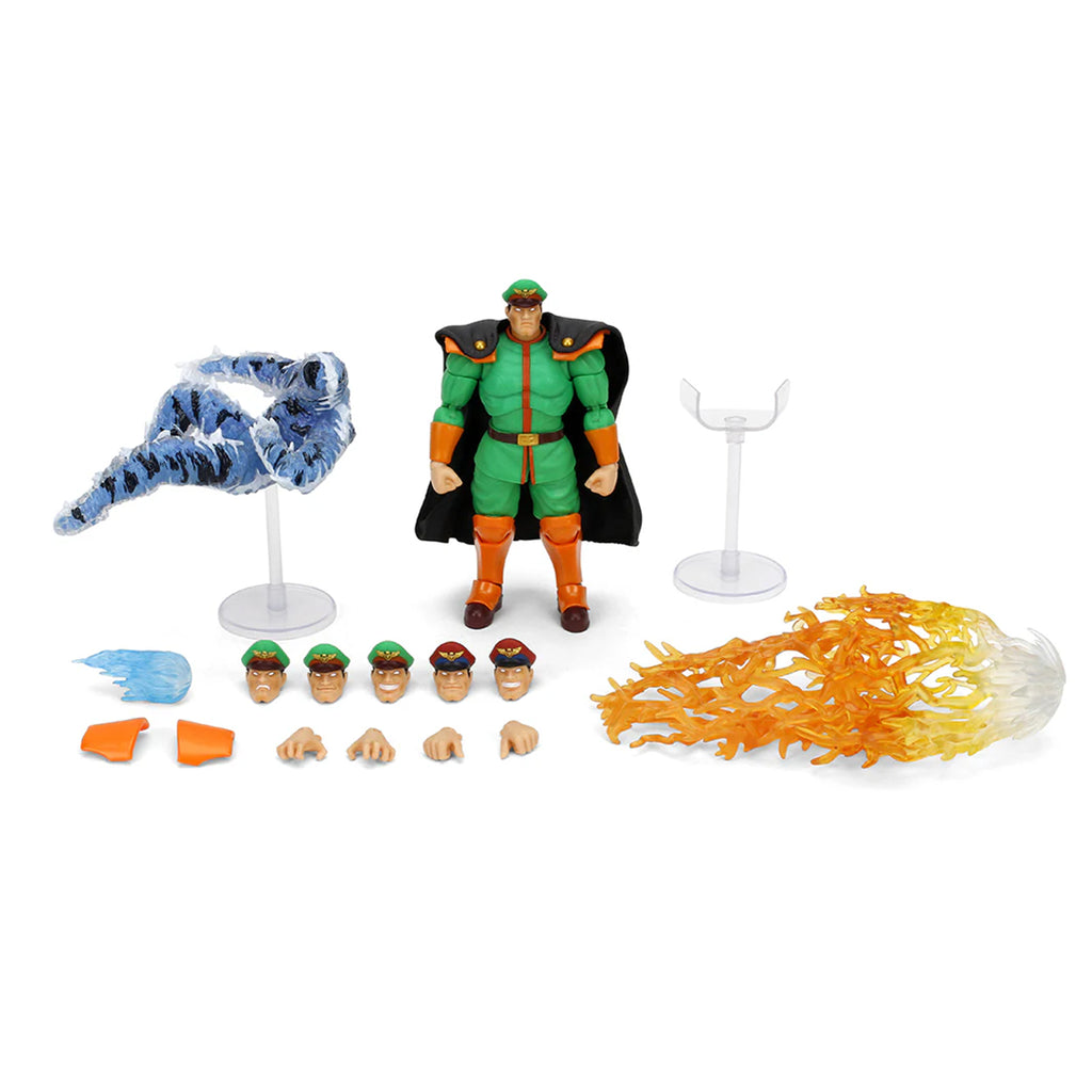 Jada Toys Ultra Street Fighter II The Final Challengers M Bison Deluxe Player 2 Action Figure 15cm