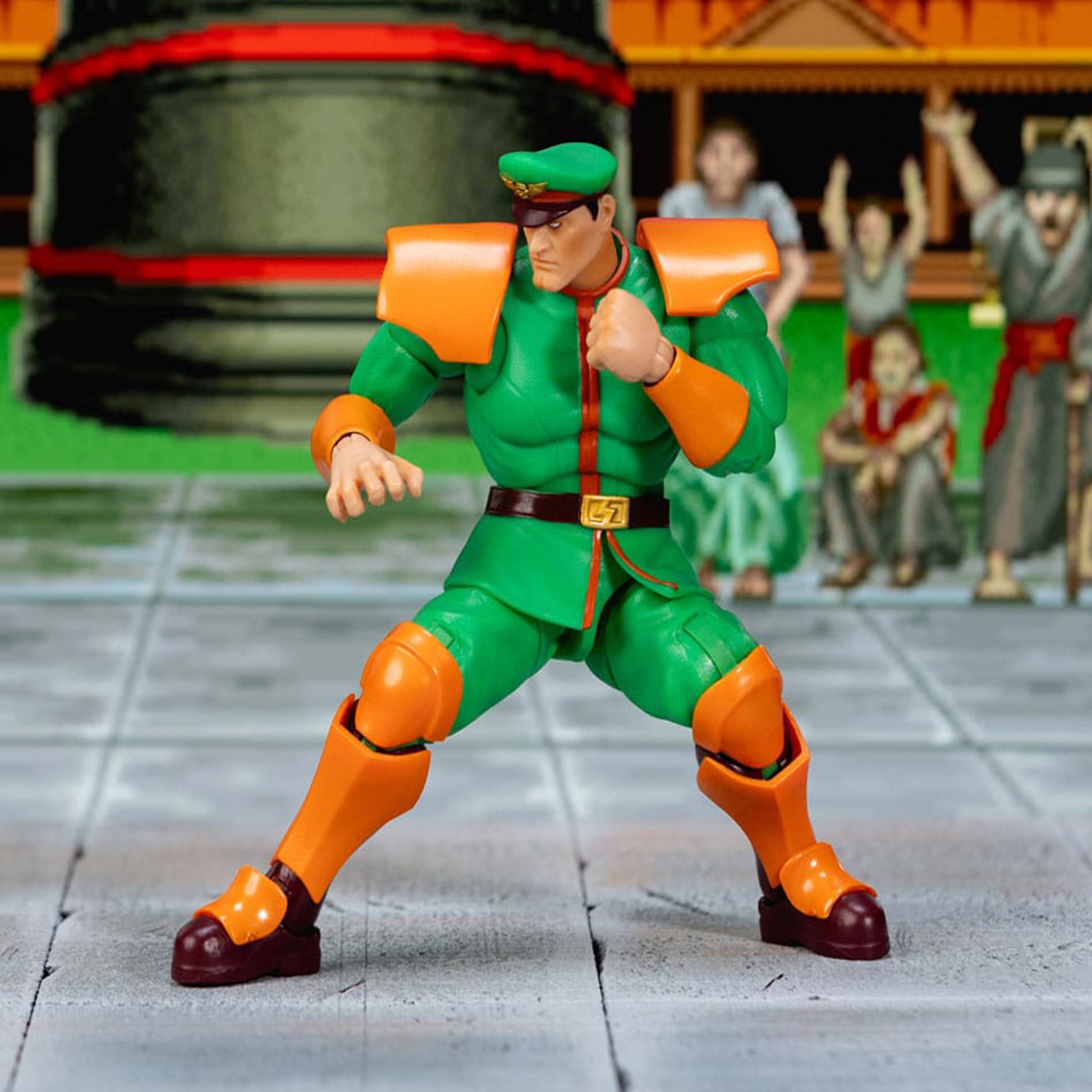 Jada Toys Ultra Street Fighter II The Final Challengers M Bison Deluxe Player 2 Action Figure 15cm – Street Fighter, Jada Toys, 15 cm, brand new collector item, Uncanny Collectibles Dublin Ireland