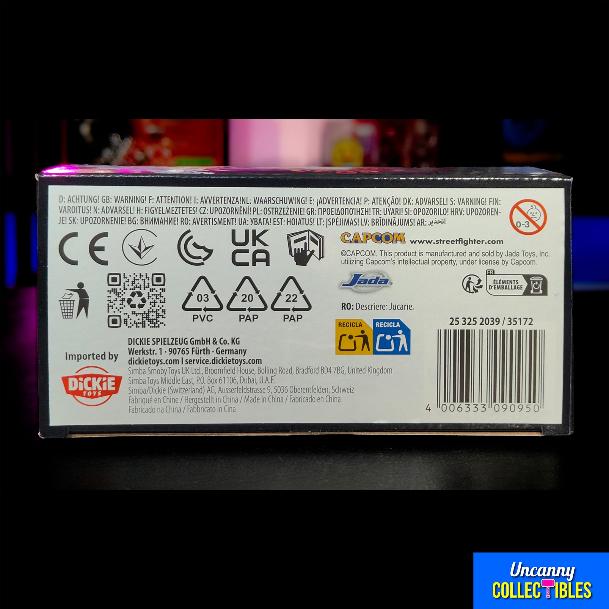 Jada Toys Ultra Street Fighter II The Final Challengers Vega Action Figure 15cm