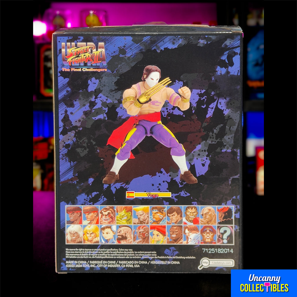 Jada Toys Ultra Street Fighter II The Final Challengers Vega Action Figure 15cm