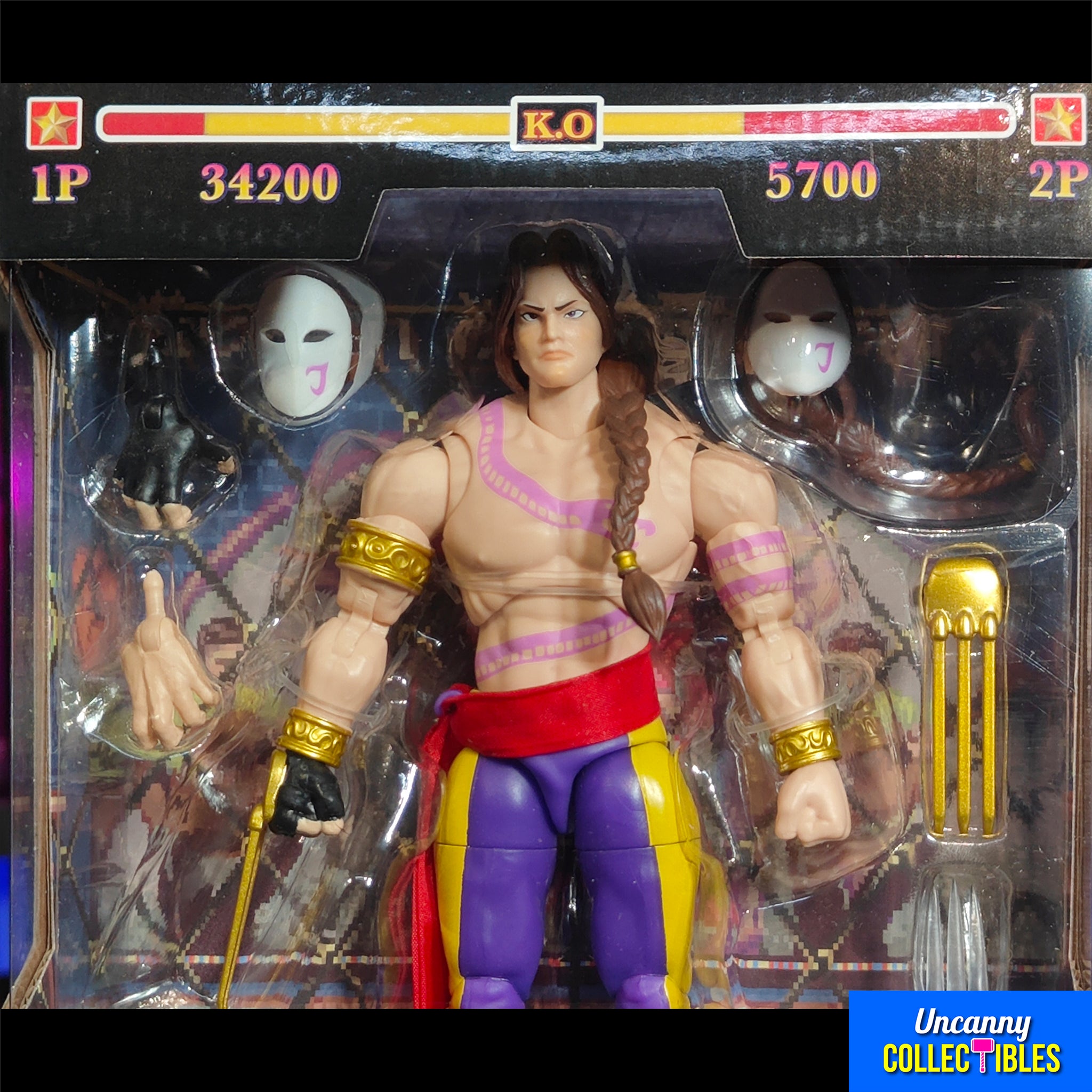 Jada Toys Ultra Street Fighter II The Final Challengers Vega Action Figure 15cm