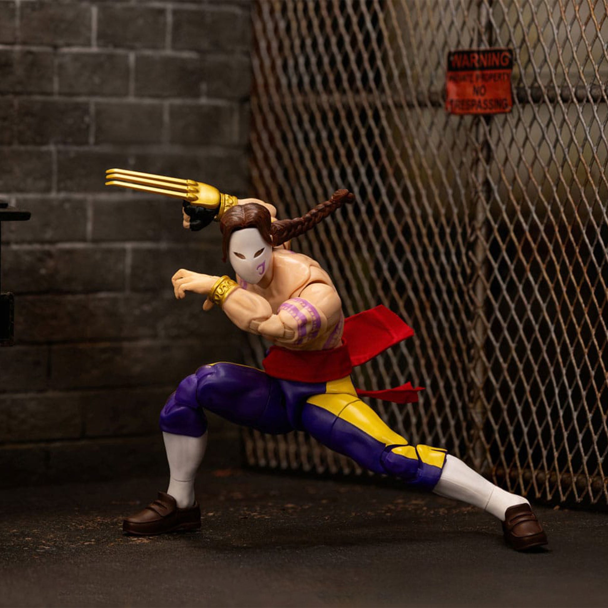 Jada Toys Ultra Street Fighter II The Final Challengers Vega Action Figure 15cm