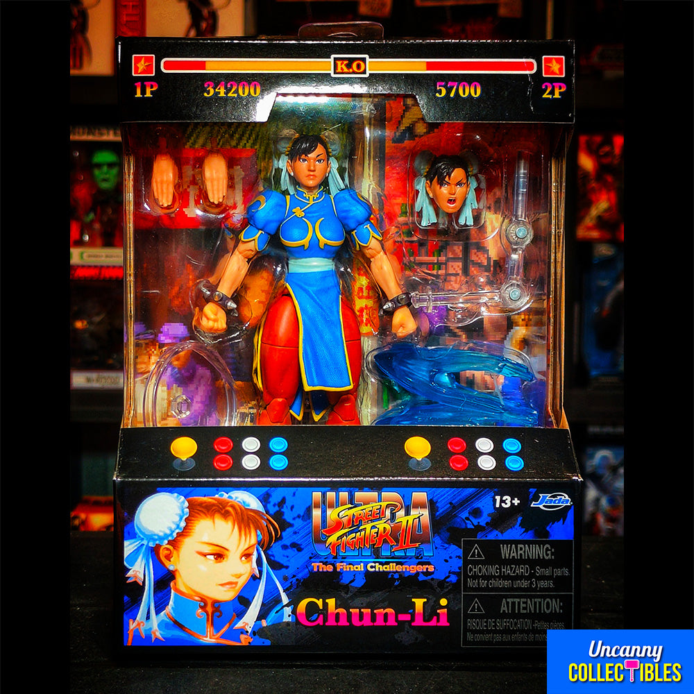 Ultra Street Fighter II Chun-Li Jada Toys Action Figure