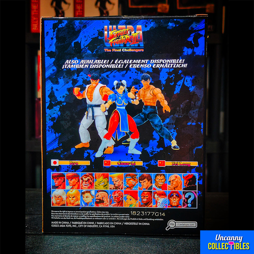 Ultra Street Fighter II Chun-Li Jada Toys Action Figure