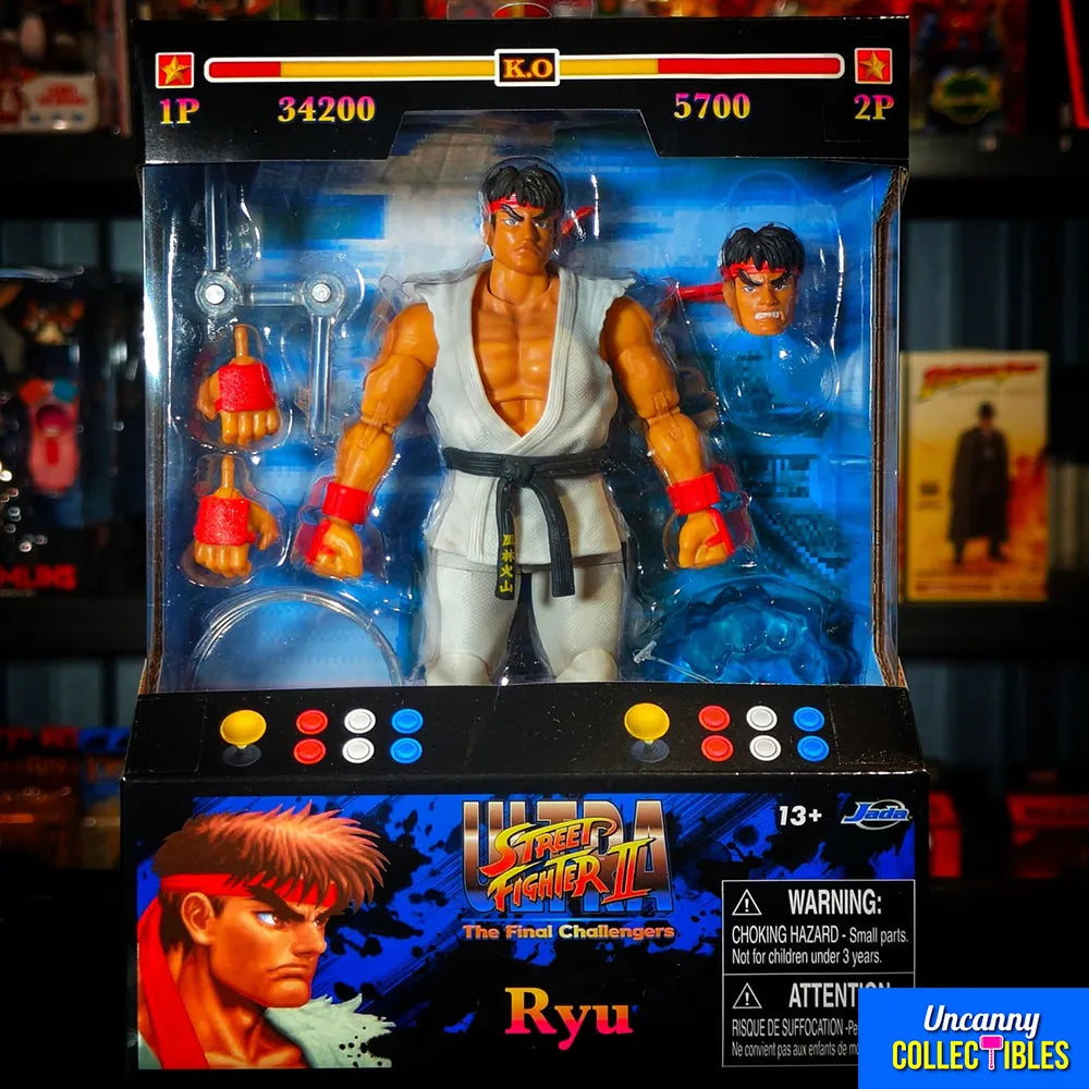 Ultra Street Fighter II Ryu Jada Toys Action Figure