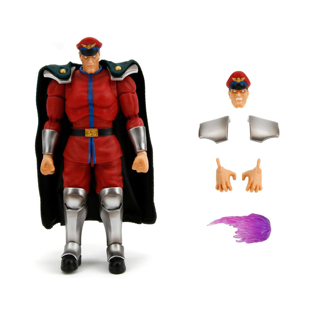 Jada Toys Ultra Street Fighter II The Final Challengers M Bison Action Figure 2024 15cm