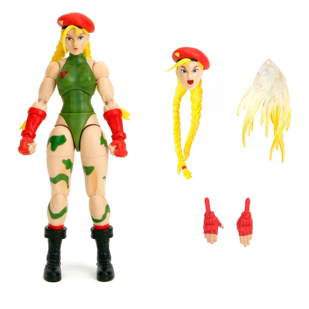 Jada Toys Ultra Street Fighter II The Final Challengers Cammy 15 cm Action Figure – Street Fighter, Jada Toys, 15 cm, 2024, brand new collector item, Uncanny Collectibles Dublin Ireland