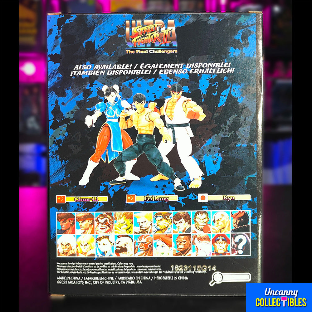 Ultra Street Fighter II Fei Long Jada Toys Action Figure