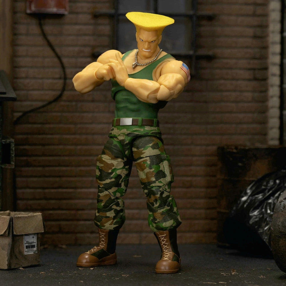 Buy Jada Toys Ultra Street Fighter Ii The Final Challengers Guile 15 Cm Action Figure collectible online at Uncanny Collectibles