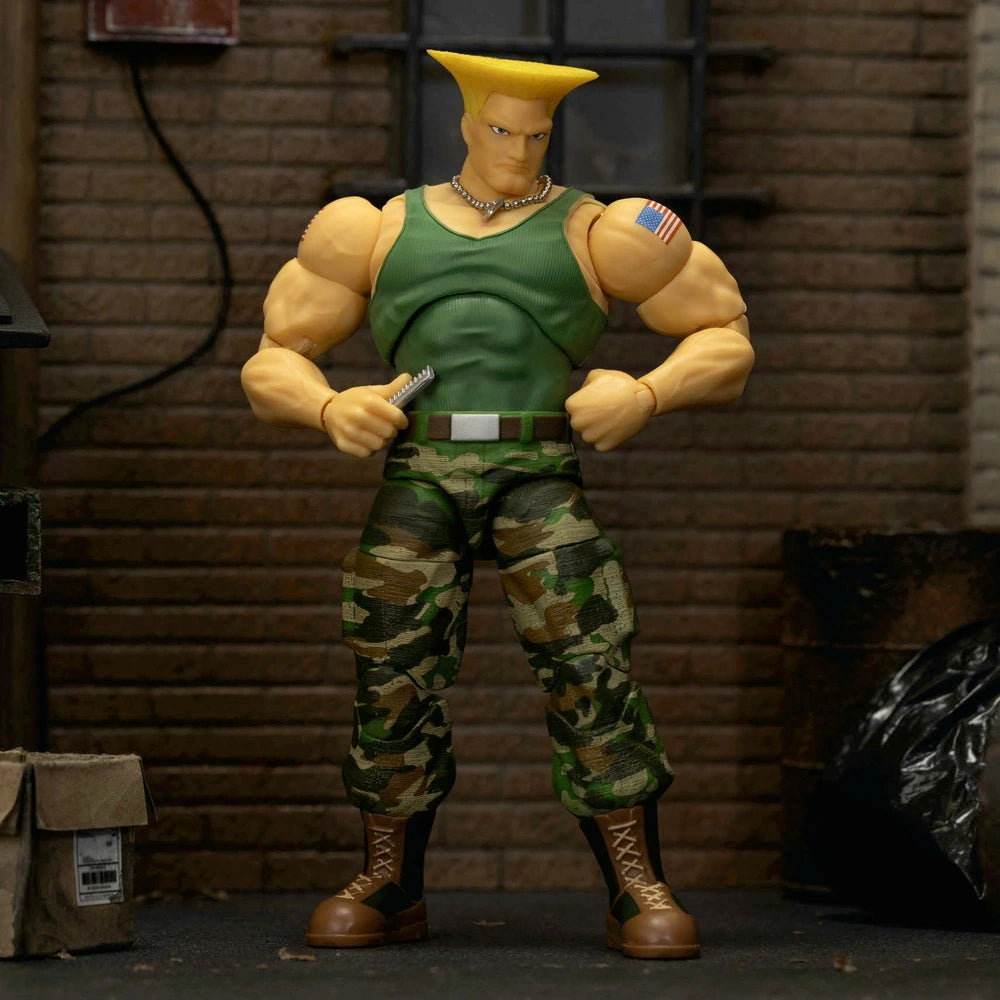 Buy Jada Toys Ultra Street Fighter Ii The Final Challengers Guile 15 Cm Action Figure collectible online at Uncanny Collectibles