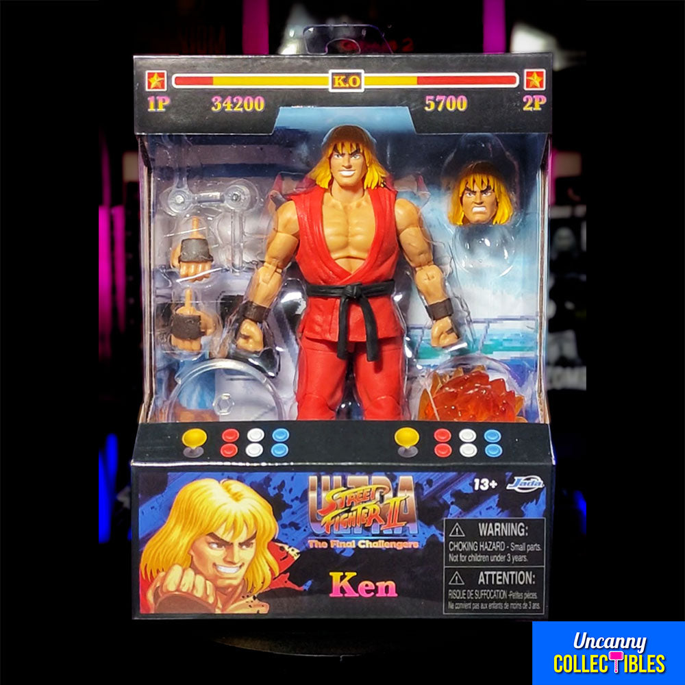 Ultra Street Fighter II Ken Jada Toys Action Figure