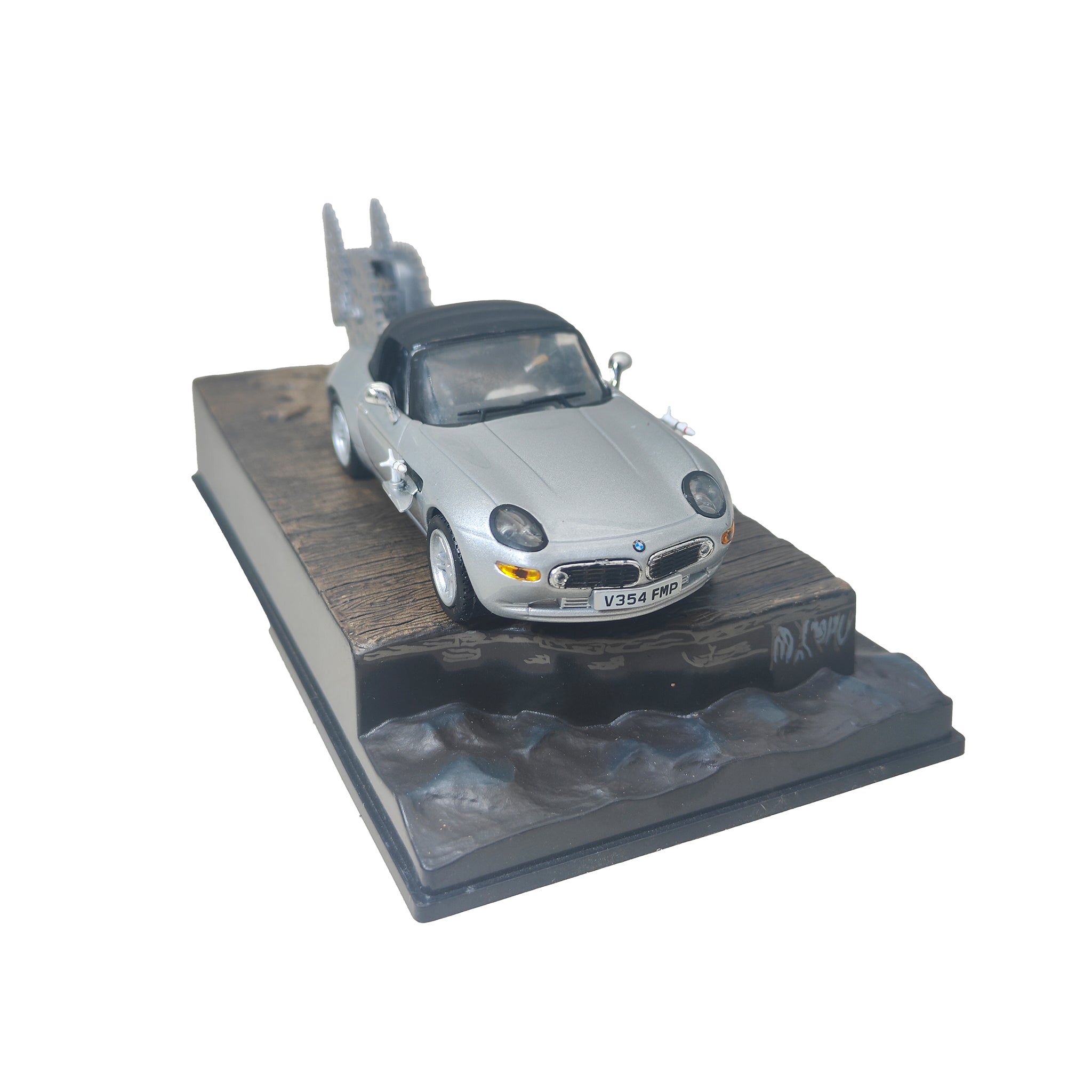 James Bond 007 BMW Z8 The World Is Not Enough Diecast GE Fabbri Vehicle 2006 14cm – Movie Icons & Heroes, Vintage Brands, 14 cm, 2006, pre-owned collector piece, Uncanny Collectibles Dublin Ireland