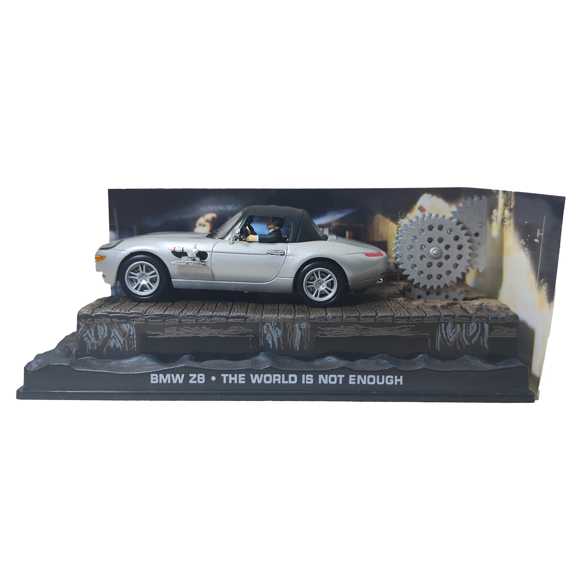 James Bond 007 BMW Z8 The World Is Not Enough Diecast GE Fabbri Vehicle 2006 14cm – Movie Icons & Heroes, Vintage Brands, 14 cm, 2006, pre-owned collector piece, Uncanny Collectibles Dublin Ireland
