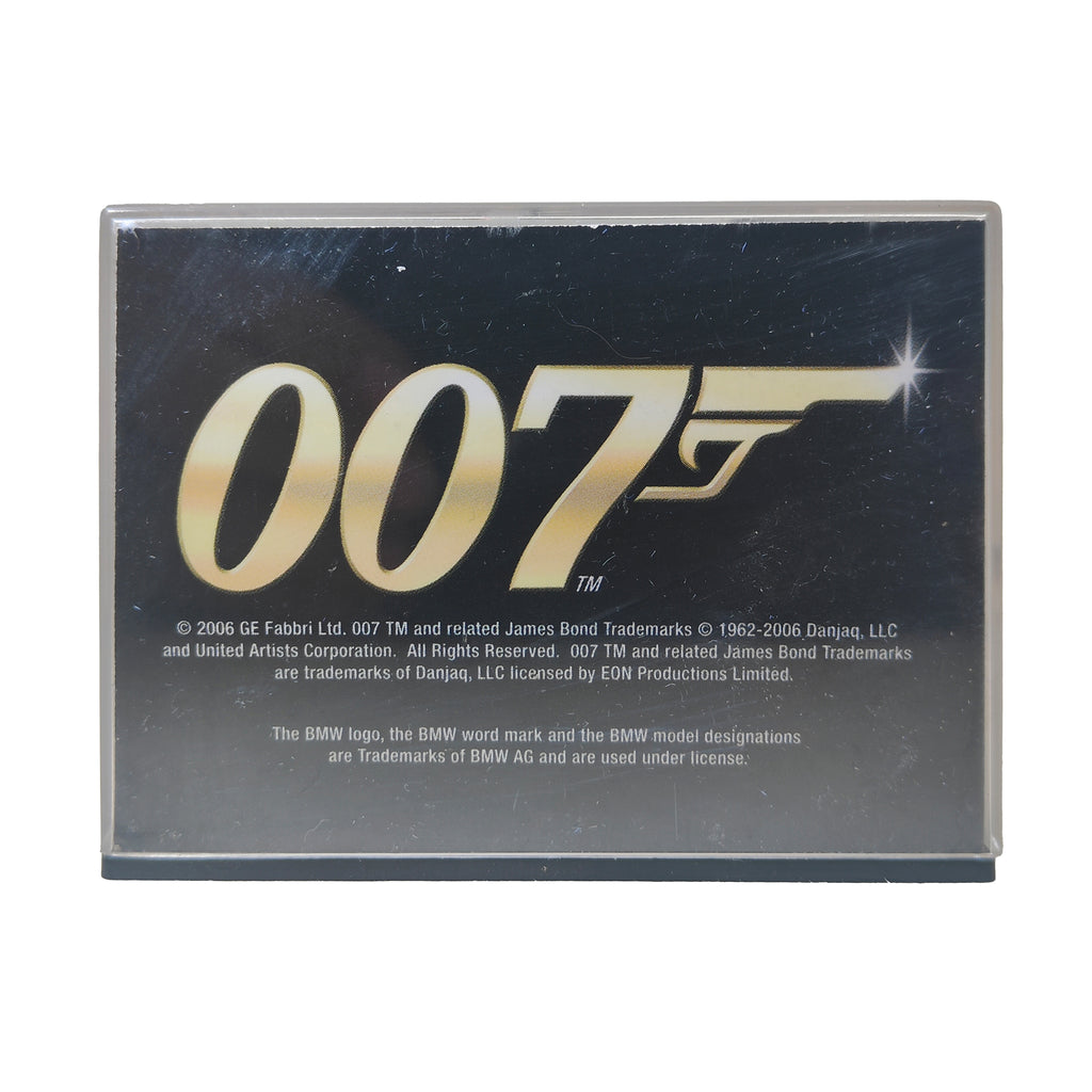 James Bond 007 BMW Z8 The World Is Not Enough Diecast GE Fabbri Vehicle 2006 14cm – Movie Icons & Heroes, Vintage Brands, 14 cm, 2006, pre-owned collector piece, Uncanny Collectibles Dublin Ireland