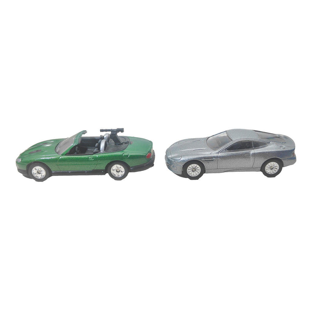 James Bond 007 Cars Film Canister Corgi 1:64 4-Piece Gift Set Collection 2003 – Movie Icons & Heroes, Corgi, 7 cm, 2003, pre-owned collector piece, Uncanny Collectibles Dublin Ireland