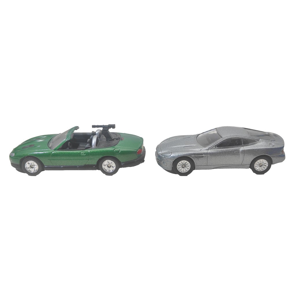 James Bond 007 Cars Film Canister Corgi 1:64 4-Piece Gift Set Collection 2003 – Movie Icons & Heroes, Corgi, 7 cm, 2003, pre-owned collector piece, Uncanny Collectibles Dublin Ireland
