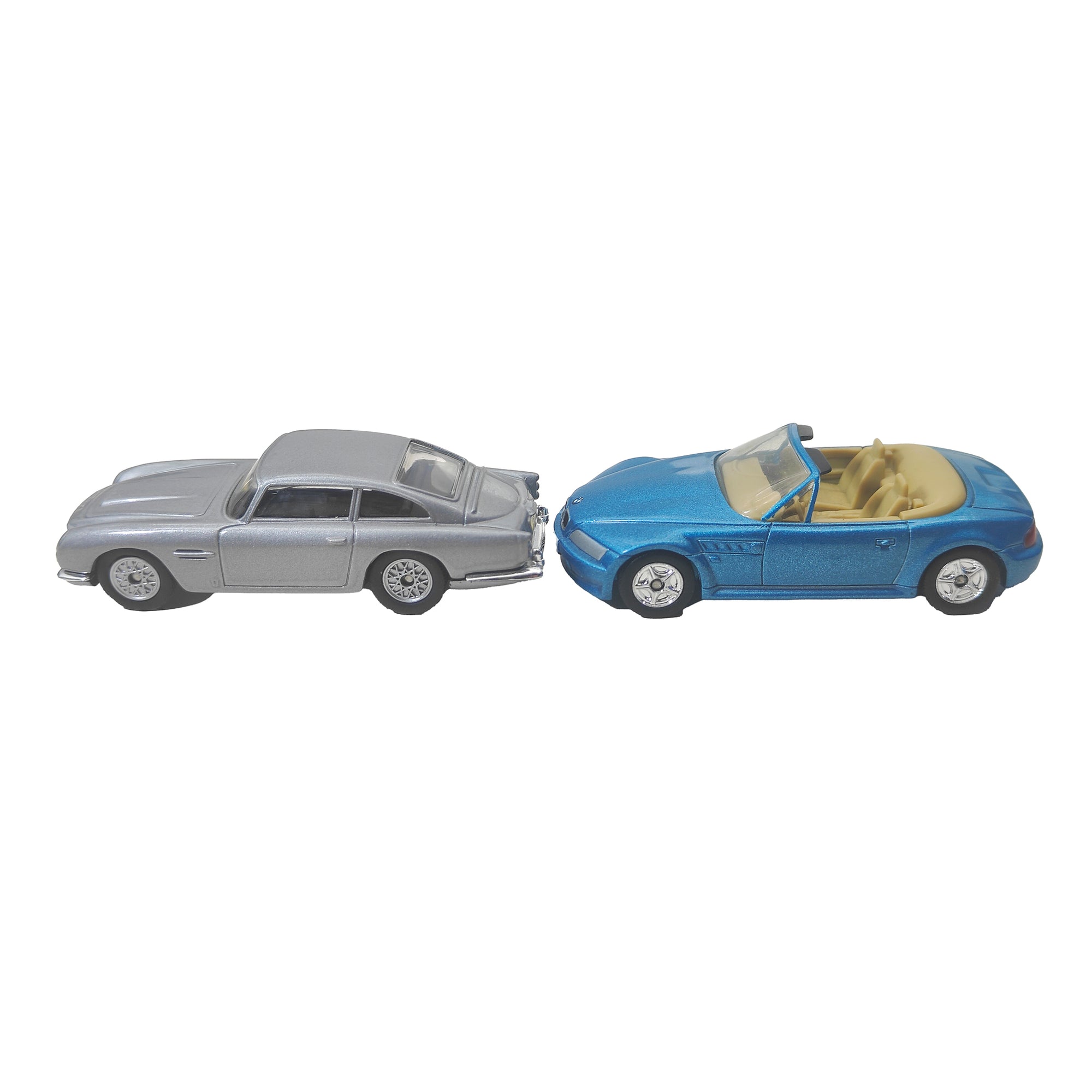 James Bond 007 Cars Film Canister Corgi 1:64 4-Piece Gift Set Collection 2003