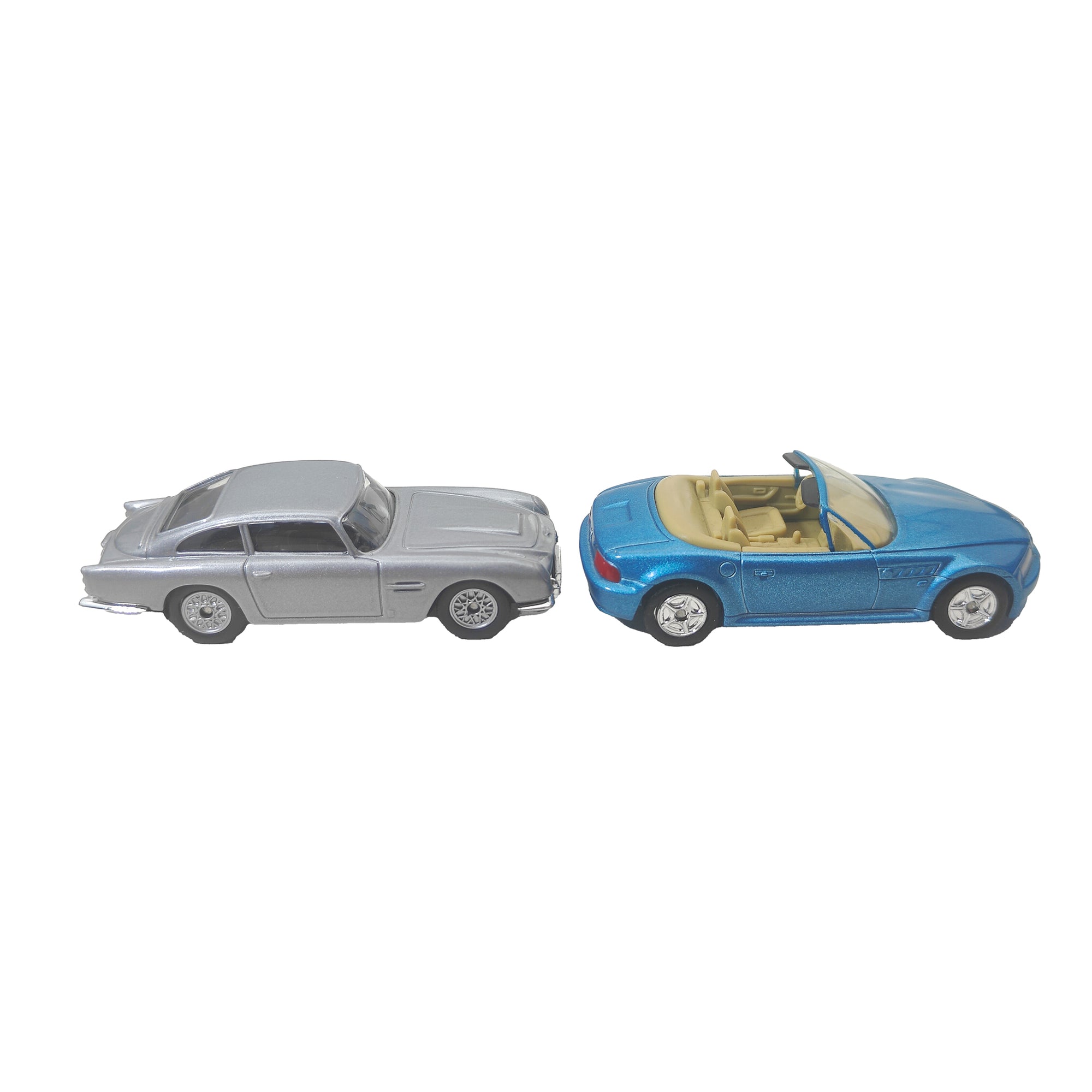 James Bond 007 Cars Film Canister Corgi 1:64 4-Piece Gift Set Collection 2003