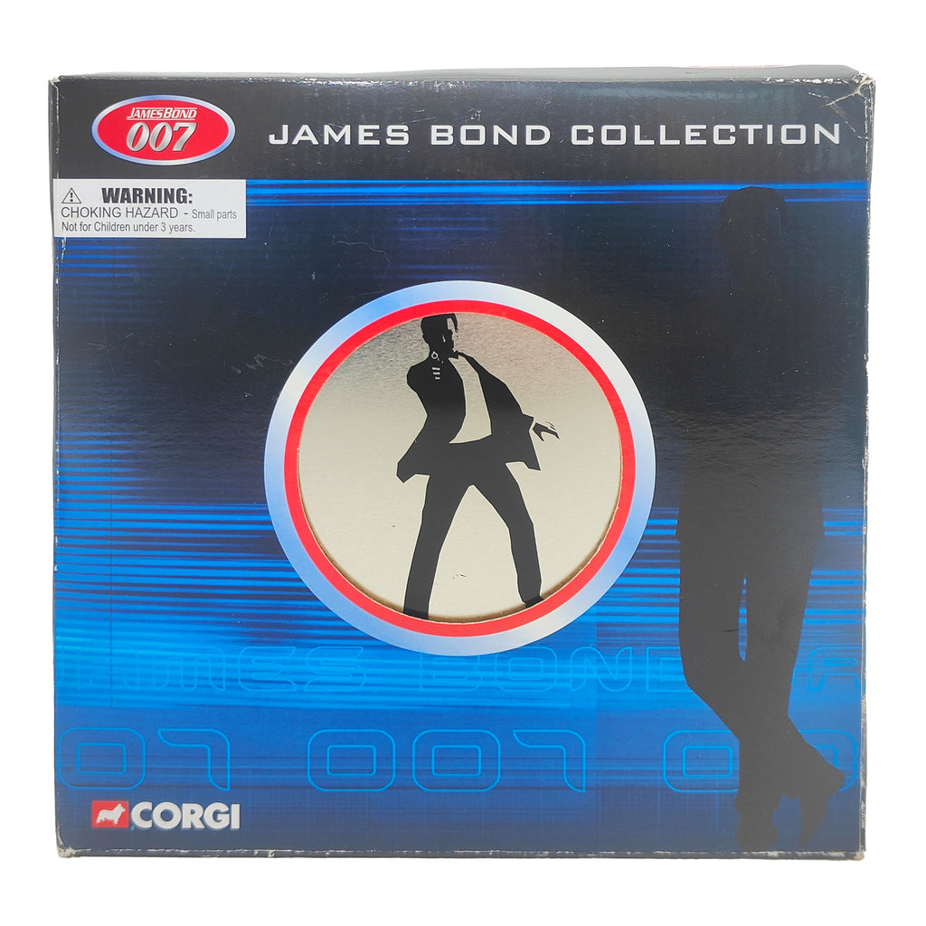 James Bond 007 Cars Film Canister Corgi 1:64 4-Piece Gift Set Collection 2003 – Movie Icons & Heroes, Corgi, 7 cm, 2003, pre-owned collector piece, Uncanny Collectibles Dublin Ireland