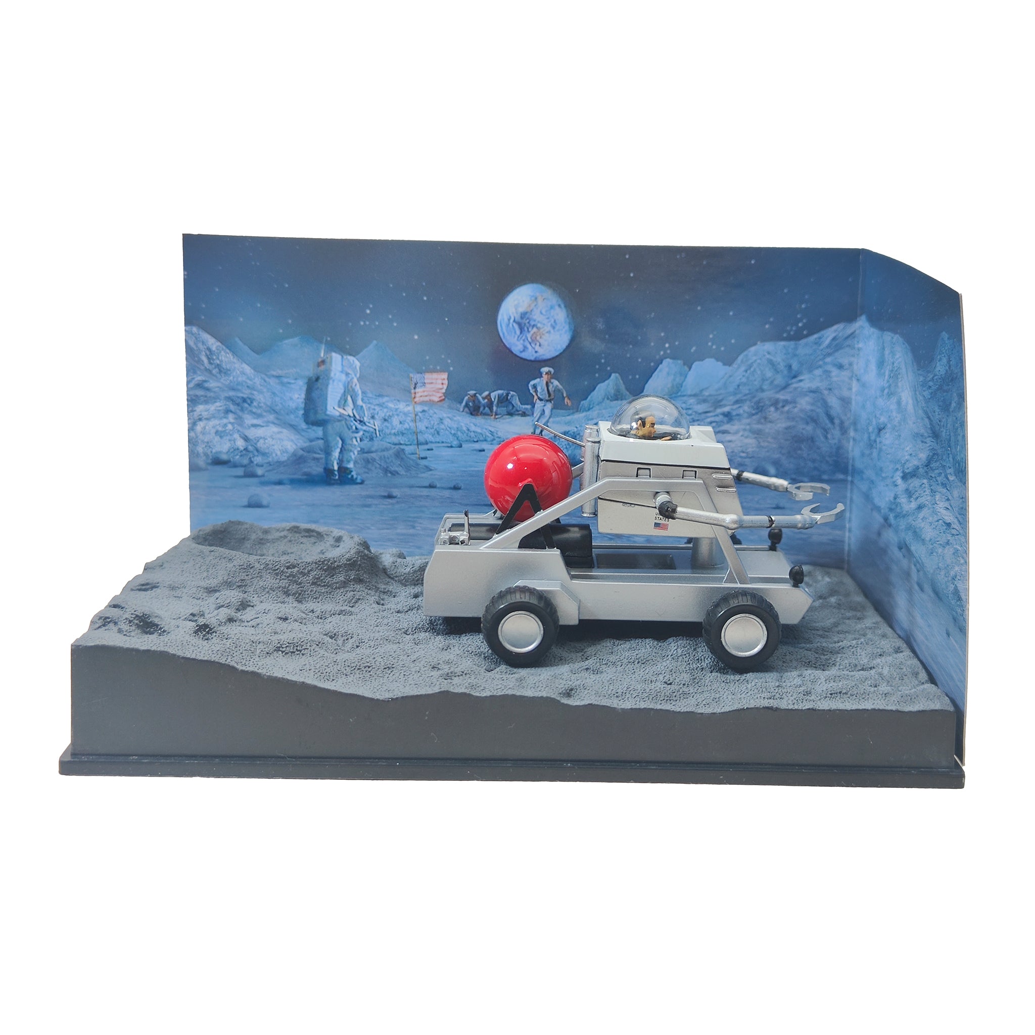 James Bond 007 Moon Buggy Diamonds Are Forever Diecast GE Fabbri Vehicle 2006 14cm – Movie Icons & Heroes, Vintage Brands, 14 cm, 2006, pre-owned collector piece, Uncanny Collectibles Dublin Ireland