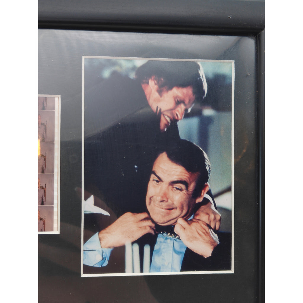 James Bond Diamonds Are Forever Film Cell Display Limited Edition 16 of 500