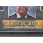 James Bond Diamonds Are Forever Film Cell Display Limited Edition 16 of 500