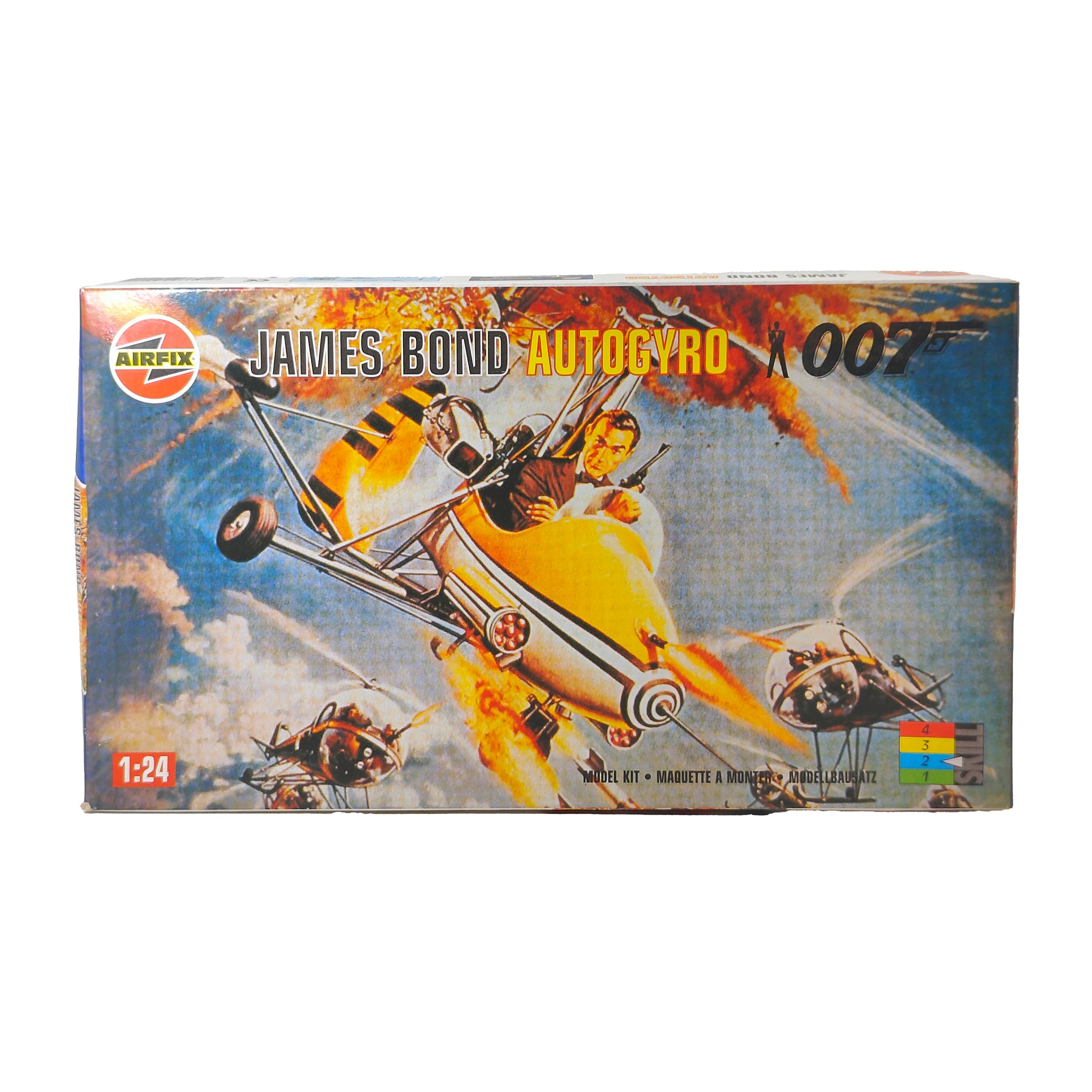 James Bond You Only Live Twice Little Nellie Autogyro Airfix 1:24 Model Kit
