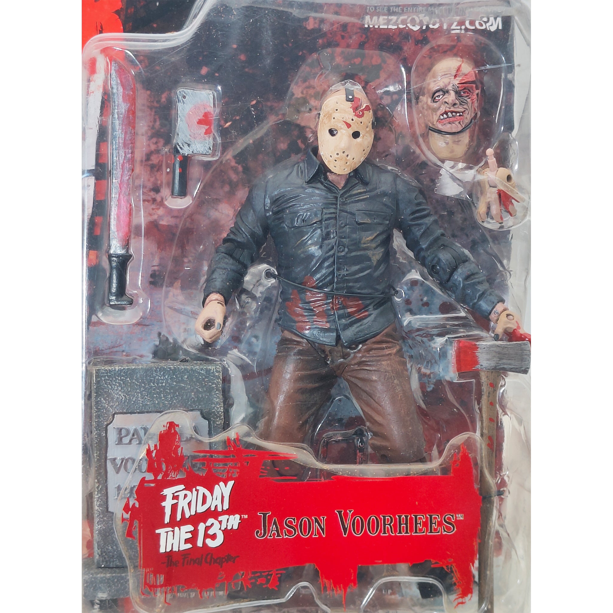 Jason Voorhees Friday the 13th The Final Chapter Mezco Toyz Action Figure 18cm – Friday The 13th, Mezco Toyz, 18 cm, 2007, pre-owned collector piece, Uncanny Collectibles Dublin Ireland