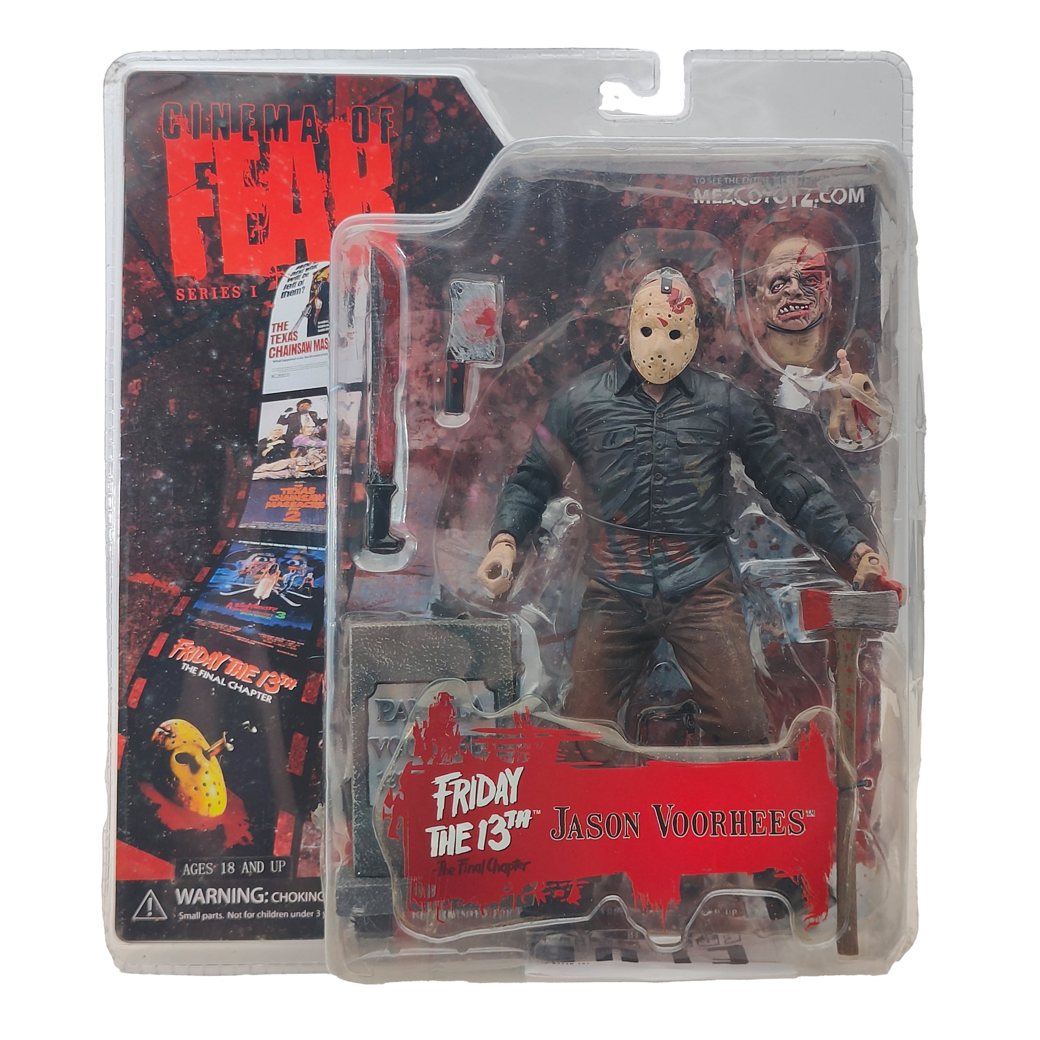 Jason Voorhees Friday the 13th The Final Chapter Mezco Toyz Action Figure 18cm – Friday The 13th, Mezco Toyz, 18 cm, 2007, pre-owned collector piece, Uncanny Collectibles Dublin Ireland