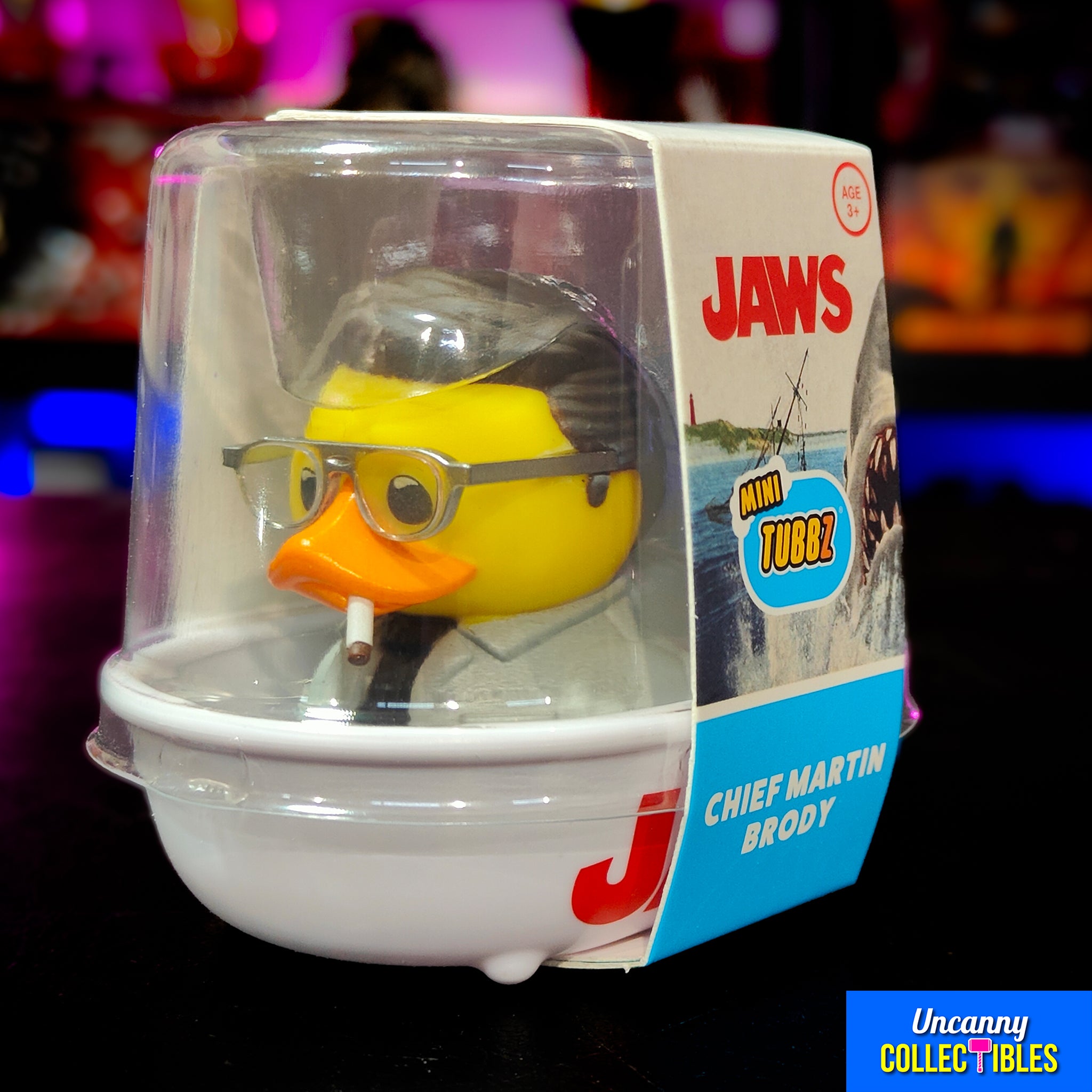 Jaws Chief Brody Mini Tubbz Cosplaying Duck Collectible 5cm – Jaws, Numskull, 5 cm, 2025, brand new collector item, Uncanny Collectibles Dublin Ireland