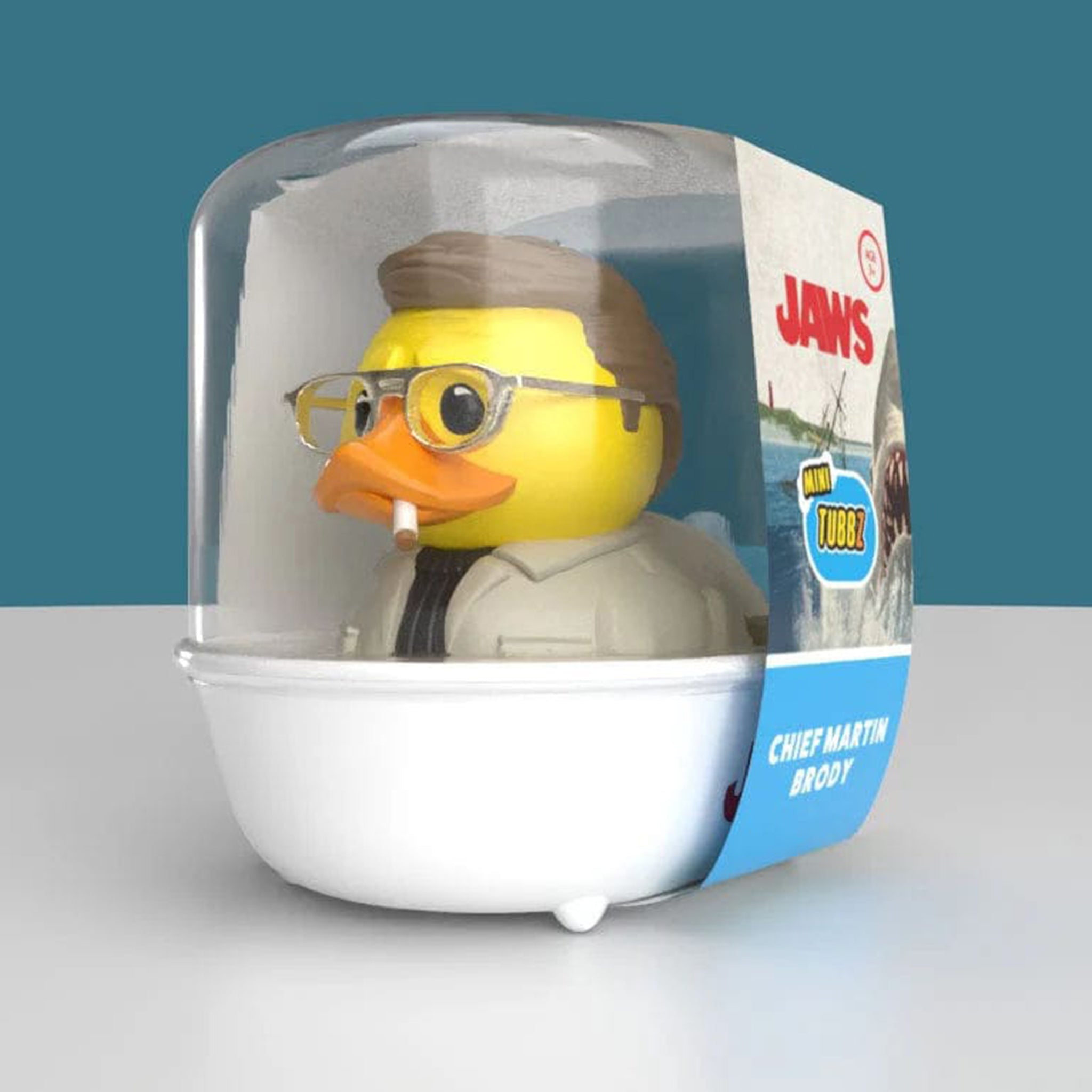 Jaws Chief Brody Mini Tubbz Cosplaying Duck Collectible 5cm – Jaws, Numskull, 5 cm, 2025, brand new collector item, Uncanny Collectibles Dublin Ireland