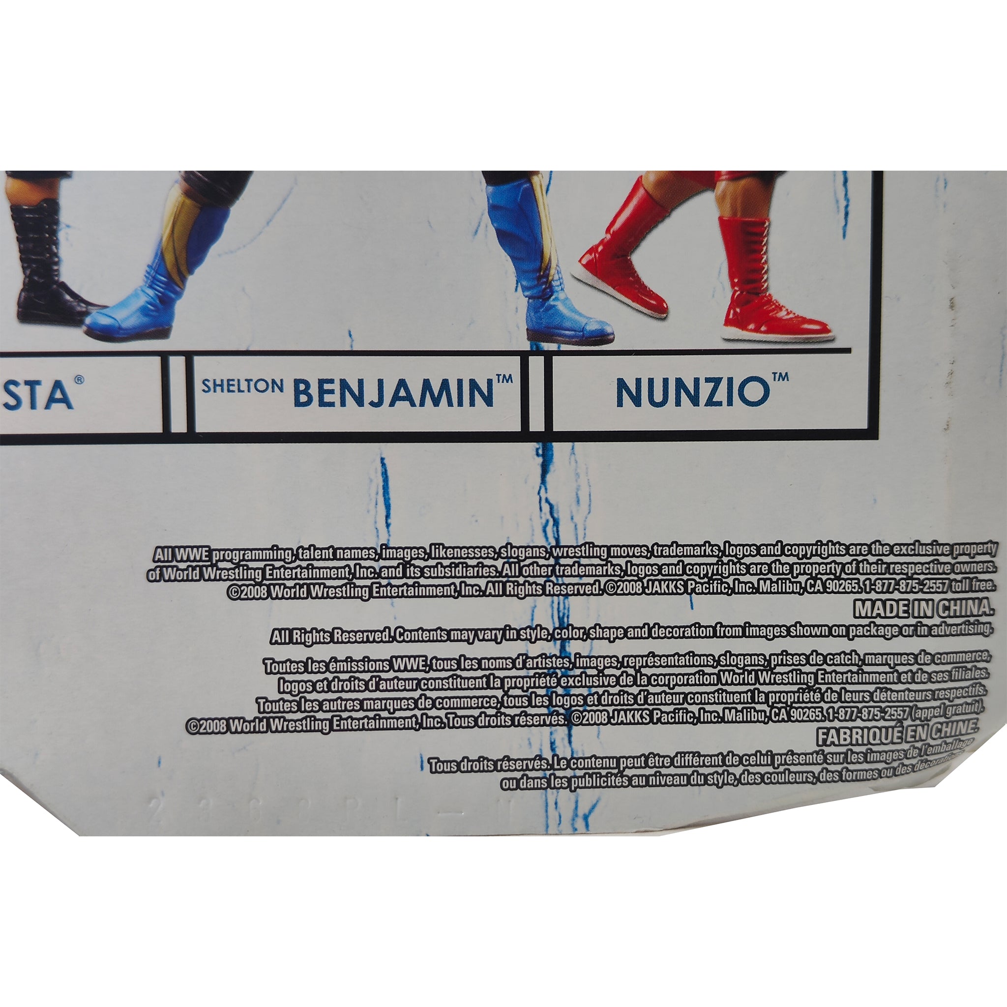 Marella and Maria WWE Adrenaline Series 32 Jakks Pacific Action Figure 2008 18cm – WWE, JAKKS Pacific, 18 cm, 2008, pre-owned collector piece, Uncanny Collectibles Dublin Ireland