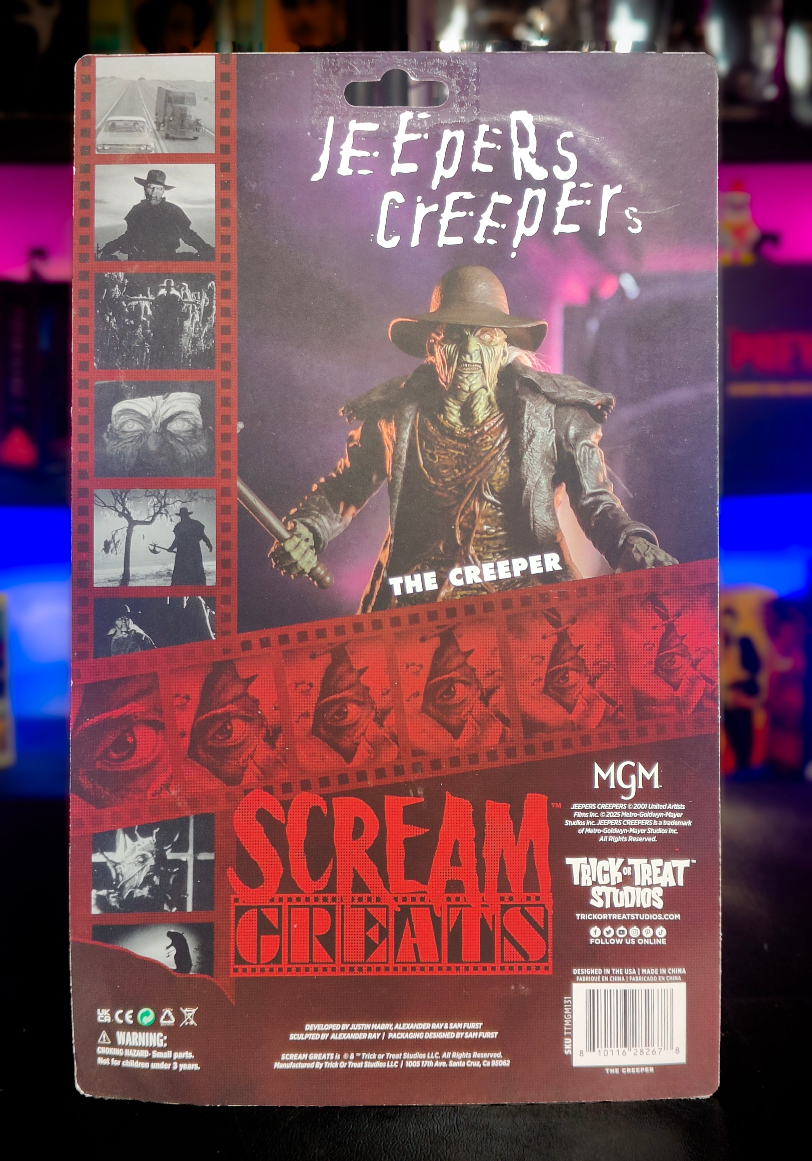 Jeepers Creepers The Creeper Trick Or Treat Studios Scream Greats Action Figure 20cm